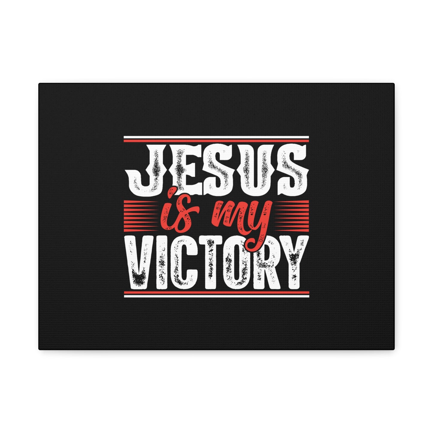 Jesus Is My Victory 1 Corinthians 15:57 Christian Wall Art Bible Verse Print Ready to Hang