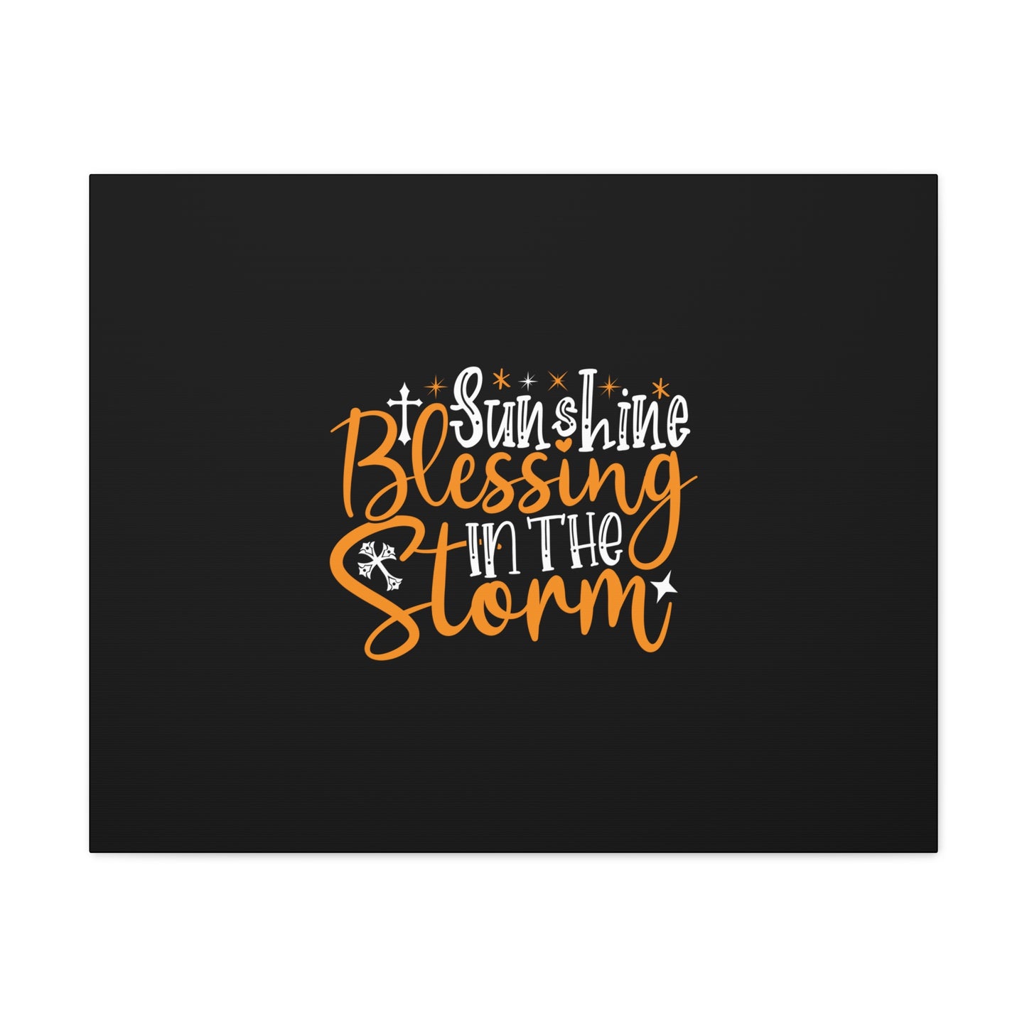 Sunshine Blessing In The Storm Isaiah 4:6 Christian Wall Art Bible Verse Print Ready to Hang