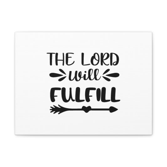 The Lord Will Fulfill Psalm 138:8 Christian Wall Art Bible Verse Print Ready to Hang
