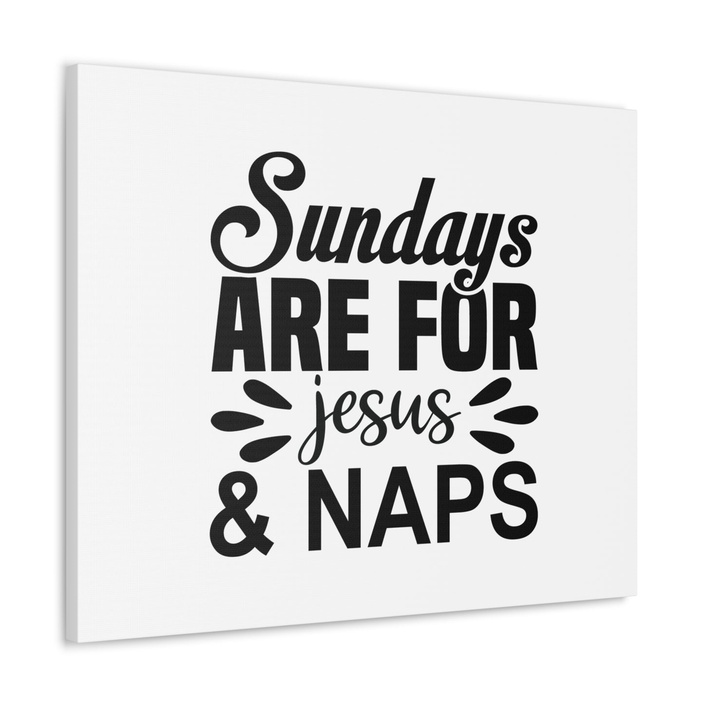 Jesus & Naps Deuteronomy 5:12 Christian Wall Art Bible Verse Print Ready to Hang