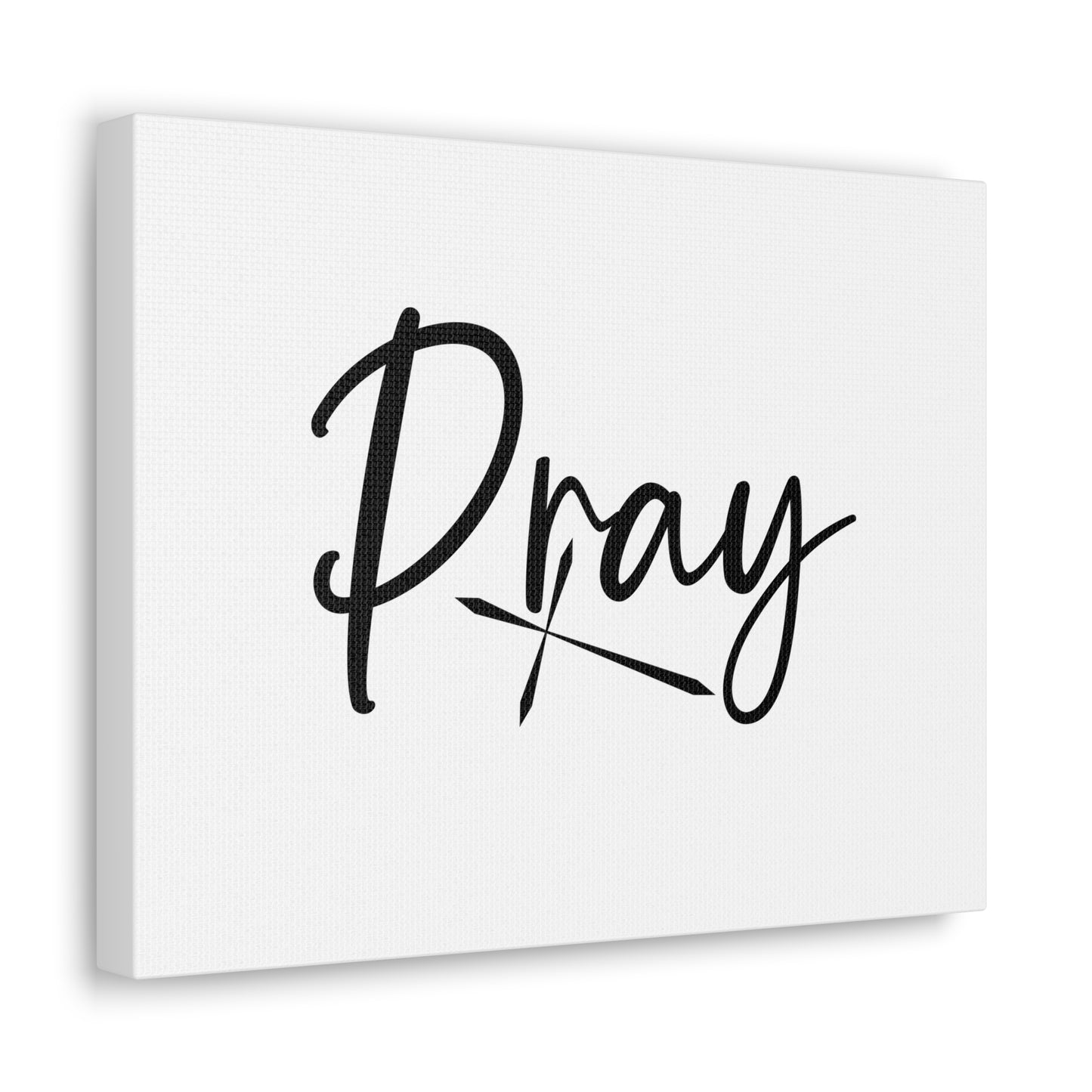 Pray 1 Thessalonians 5:17 Sharp Cross Christian Wall Art Bible Verse Print Ready to Hang