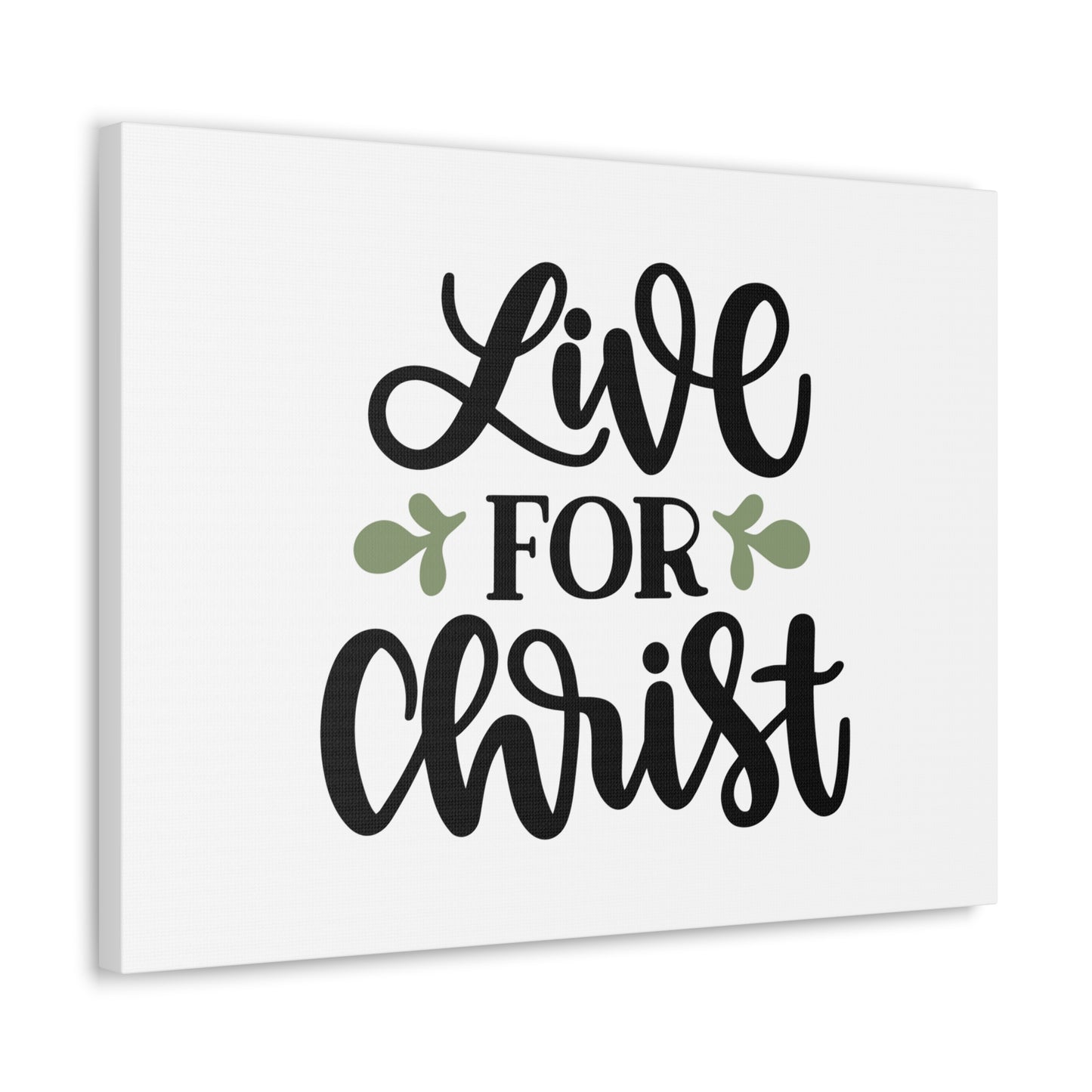 Live For Christ Romans 14:8 Christian Wall Art Bible Verse Print Ready to Hang