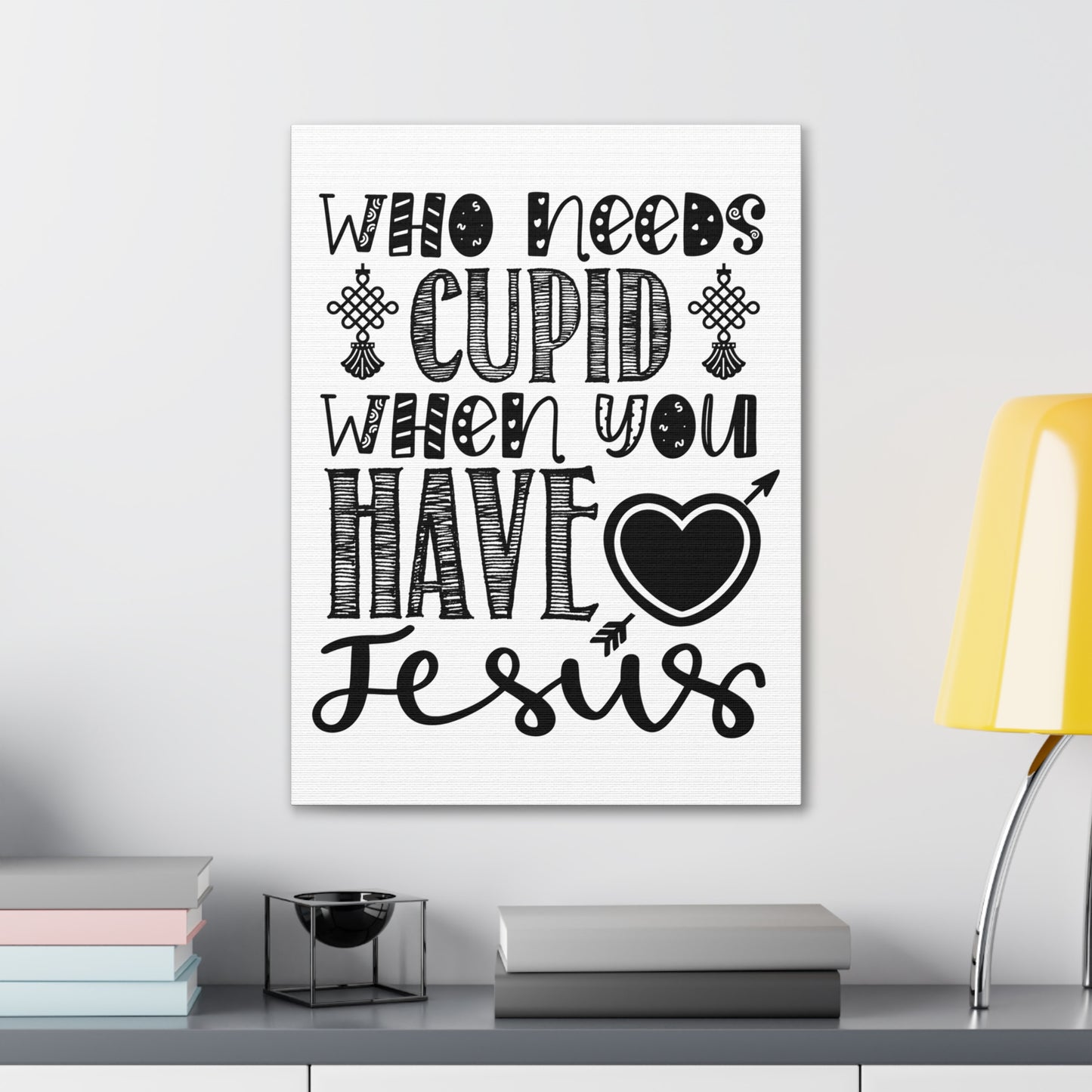 You Have Jesus 1 John 5:13 Christian Wall Art Print Ready to Hang