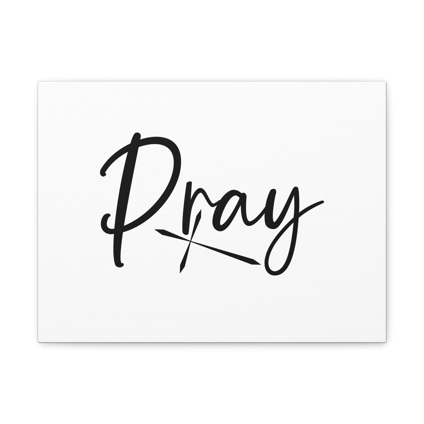 Pray 1 Thessalonians 5:17 Sharp Cross Christian Wall Art Bible Verse Print Ready to Hang