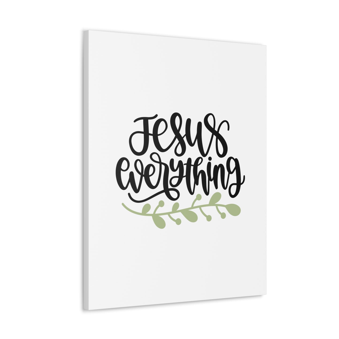 Jesus Everything Psalm 73:25-26 Christian Wall Art Bible Verse Print Ready to Hang