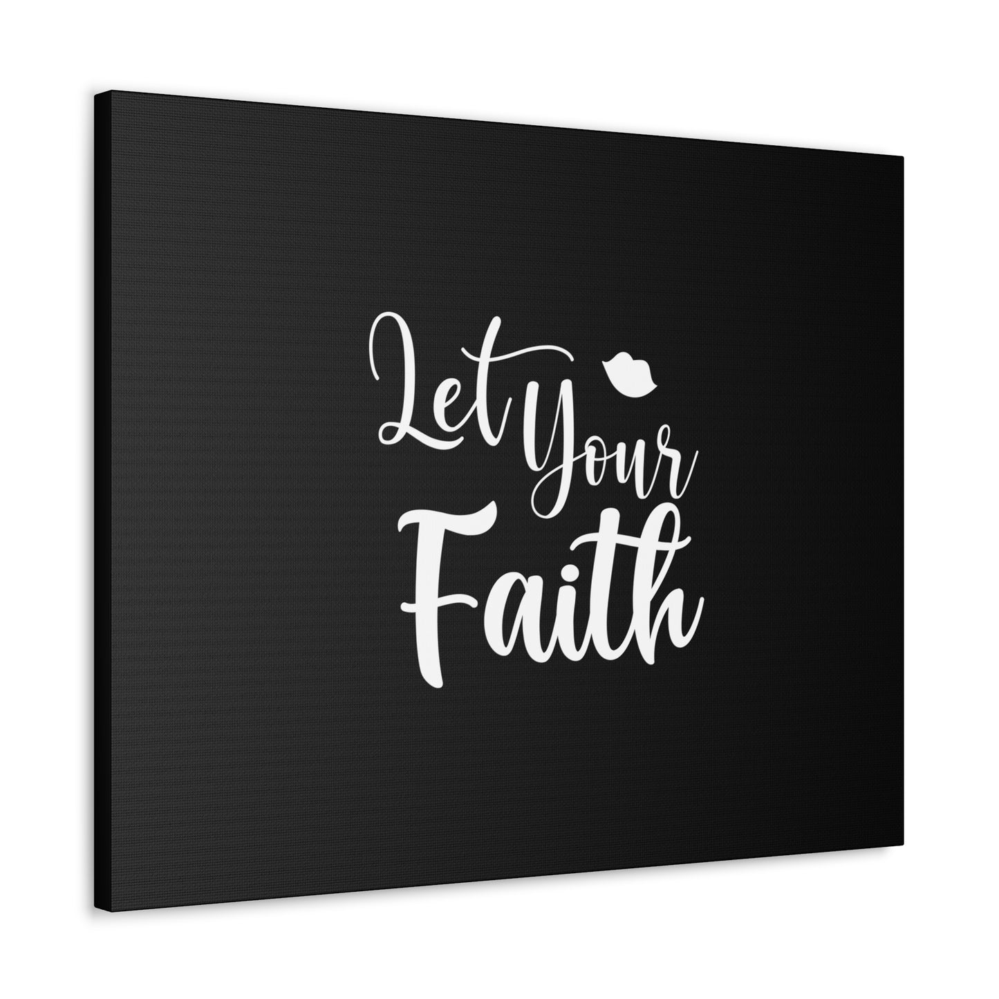 Let Your Faith John 7:38 Christian Wall Art Bible Verse Print Ready to Hang