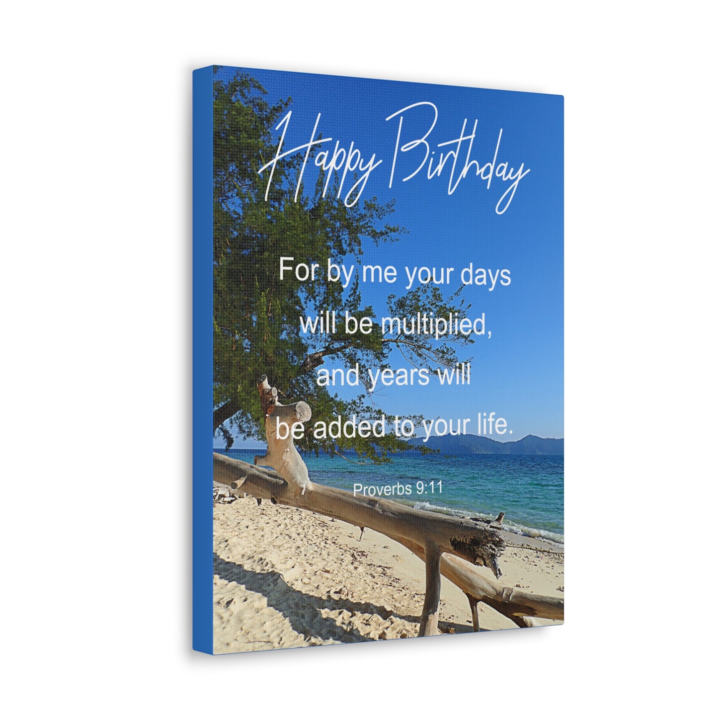 Will Be Multiplied Proverbs 9:11Bible Verse Canvas Christian Wall Art Bible Verse Print Ready To Hang