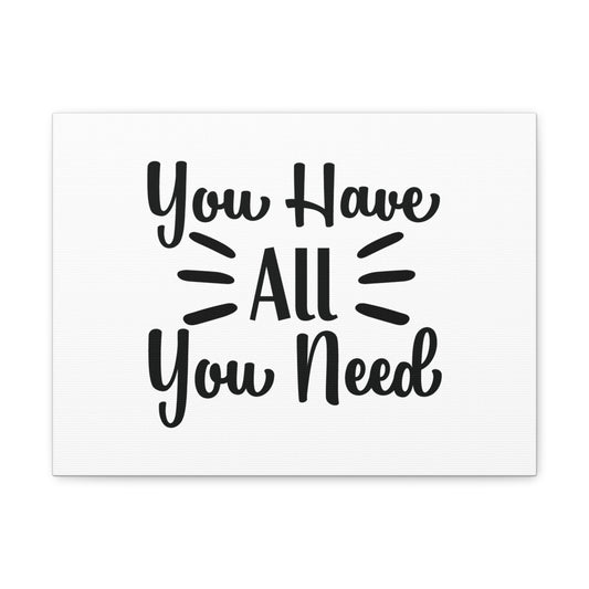 You Have All You Need John 14:8 Christian Wall Art Bible Verse Print Ready to Hang