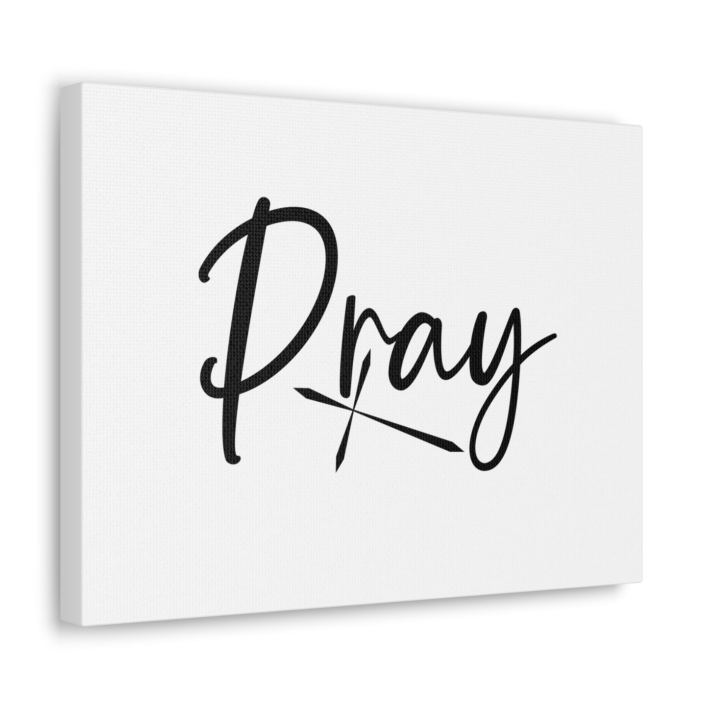 Pray 1 Thessalonians 5:17 Sharp Cross Christian Wall Art Bible Verse Print Ready to Hang