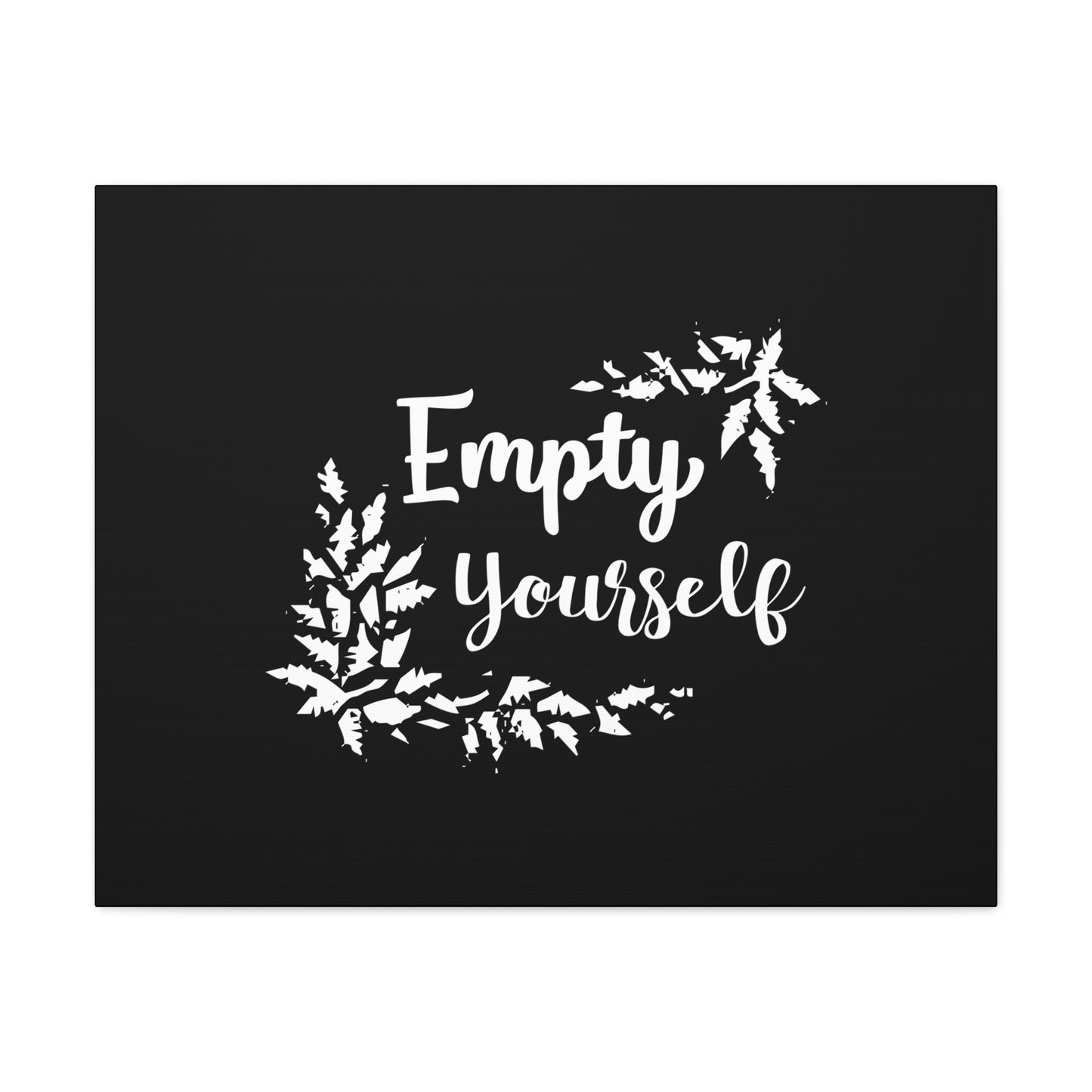 Empty Yourself Matthew 11:28 Christian Wall Art Bible Verse Print Ready to Hang