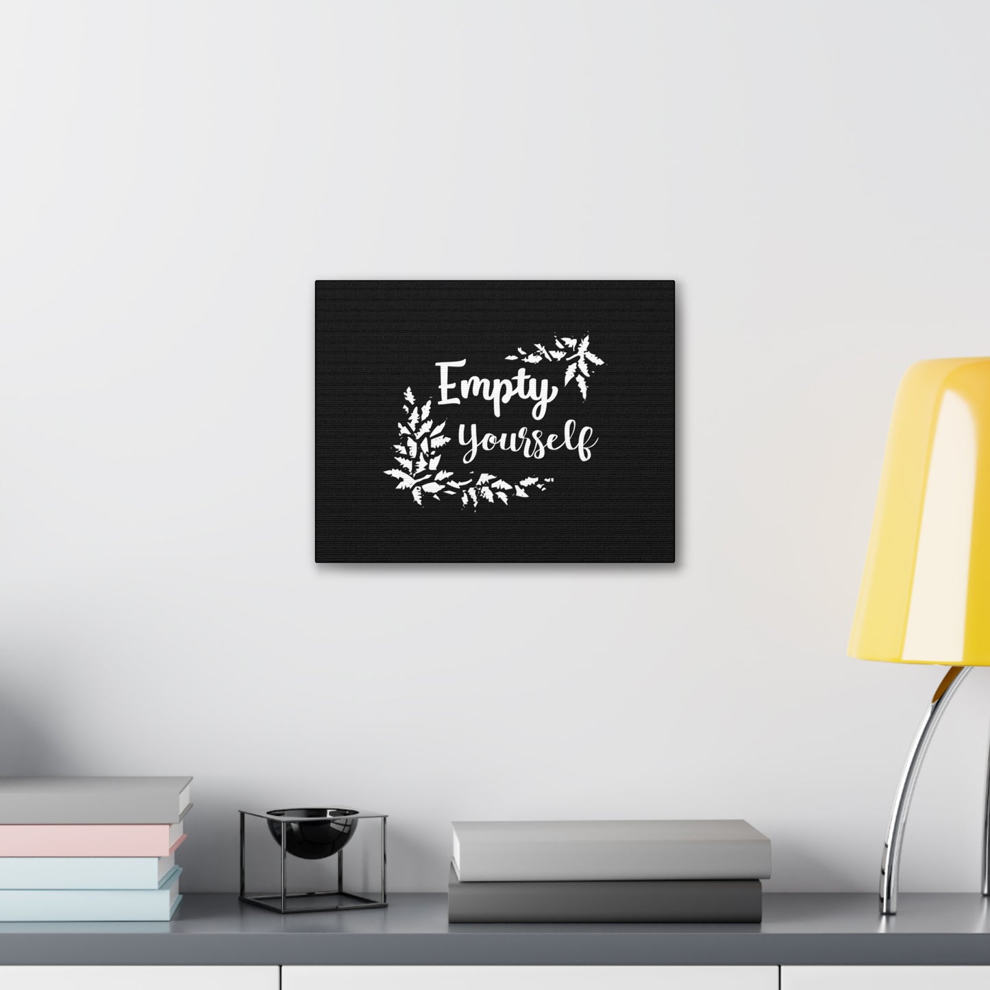 Empty Yourself Matthew 11:28 Christian Wall Art Bible Verse Print Ready to Hang