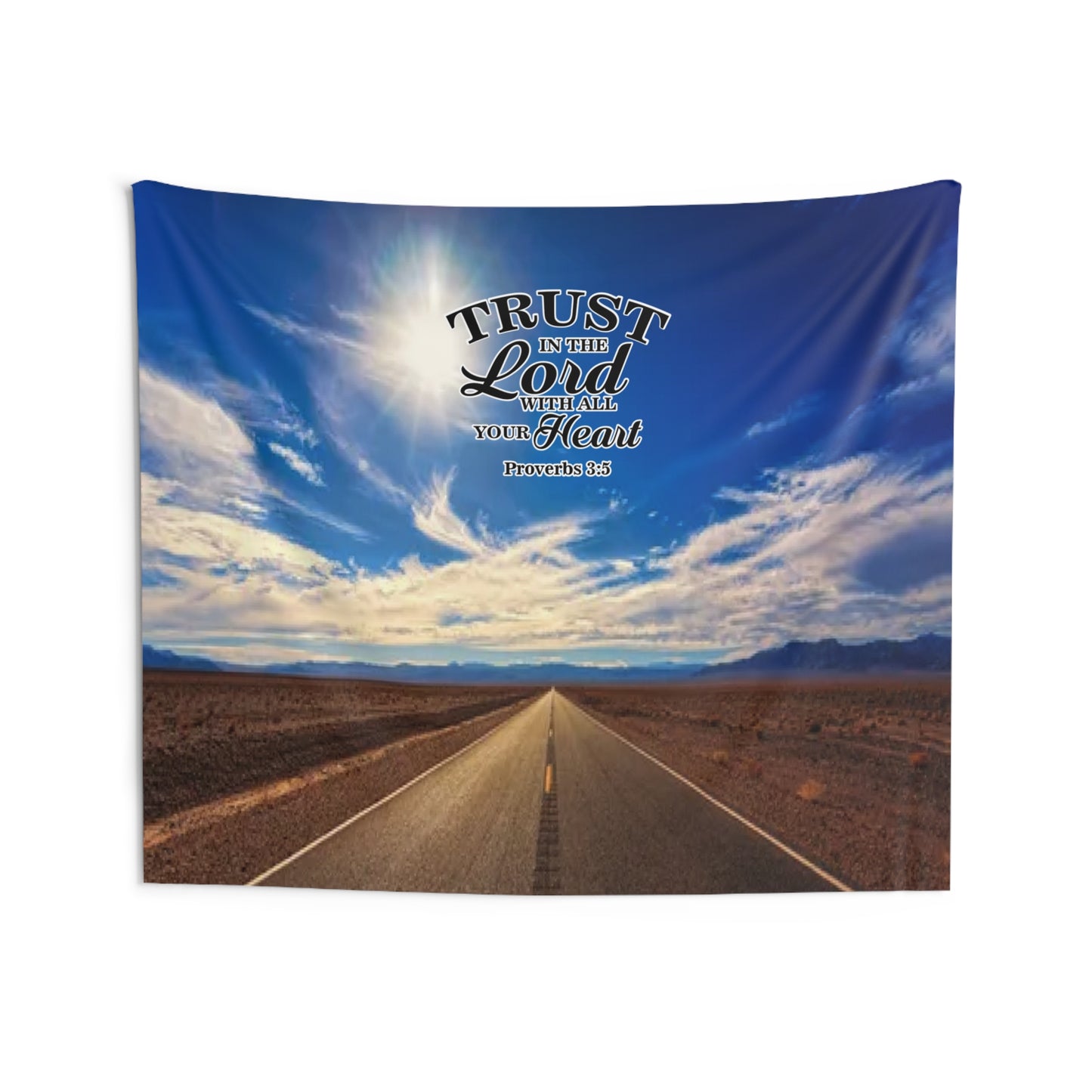 Trust in the Lord Wall Hanging Tapestry