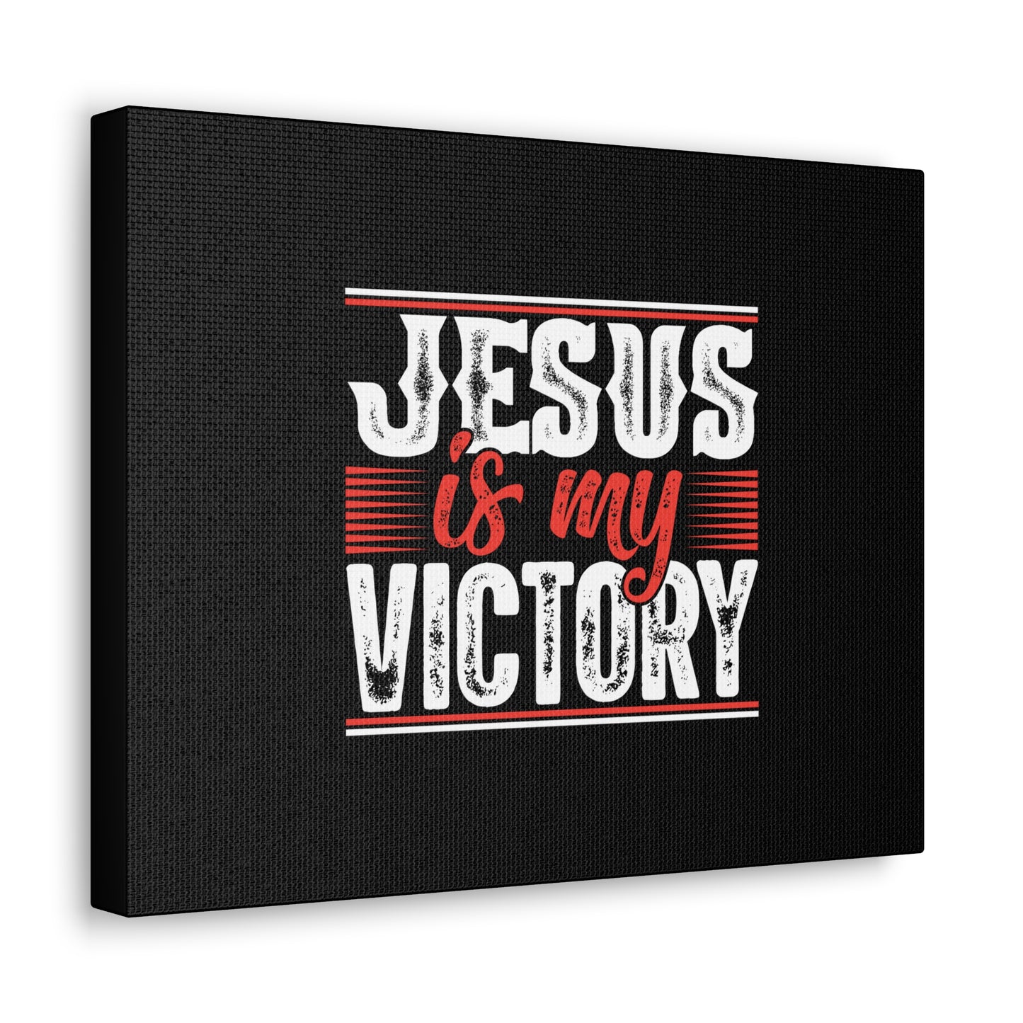 Jesus Is My Victory 1 Corinthians 15:57 Christian Wall Art Bible Verse Print Ready to Hang