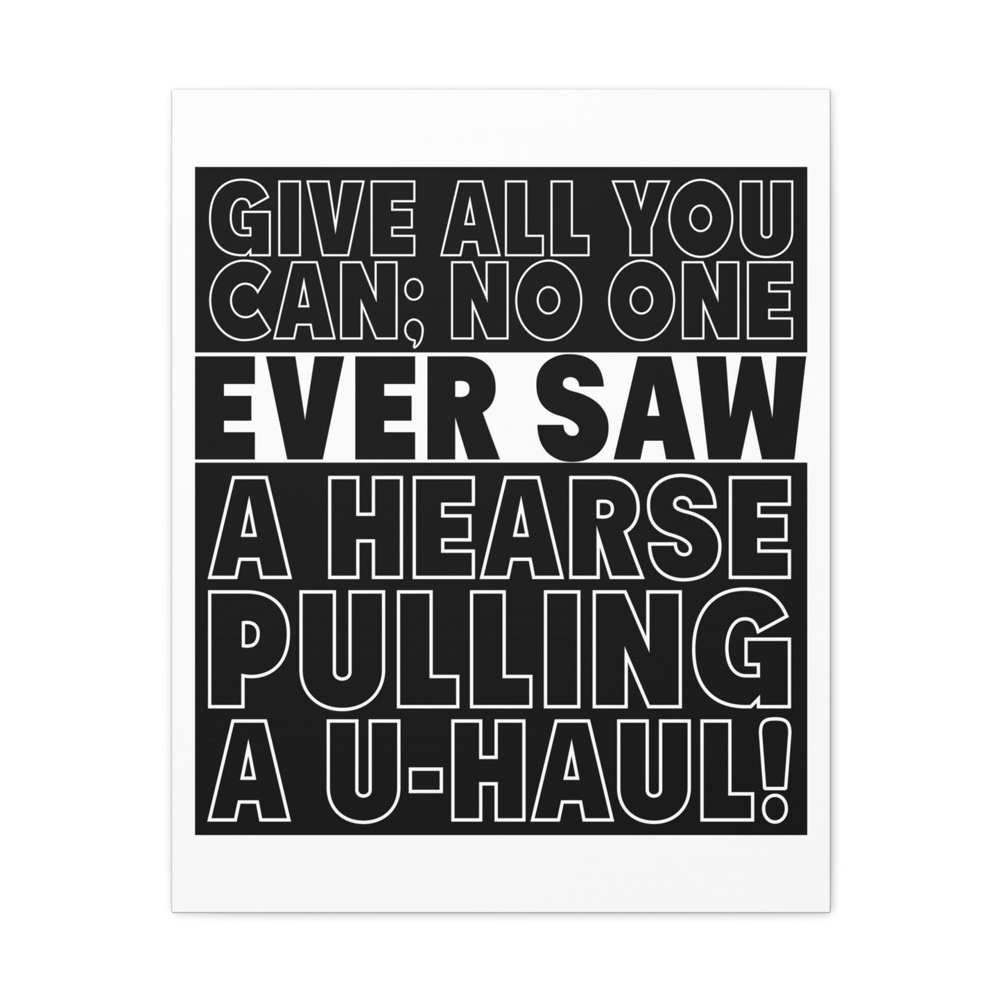 Give All You Can Proverbs 11:25 Christian Wall Art Bible Verse Print Ready to Hang