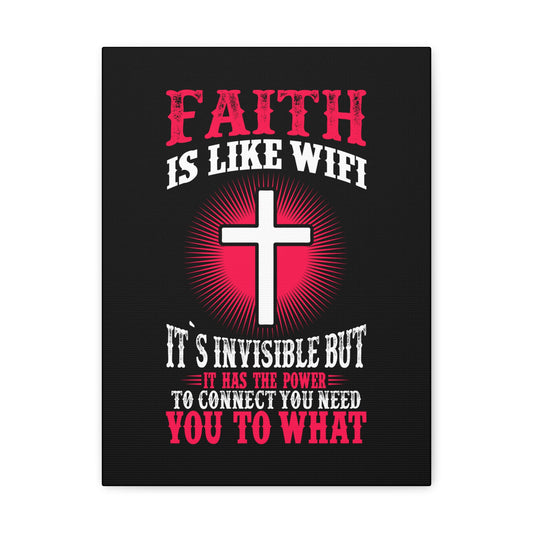 The Power To Connect James 2:22 Christian Wall Art Bible Verse Print Ready to Hang