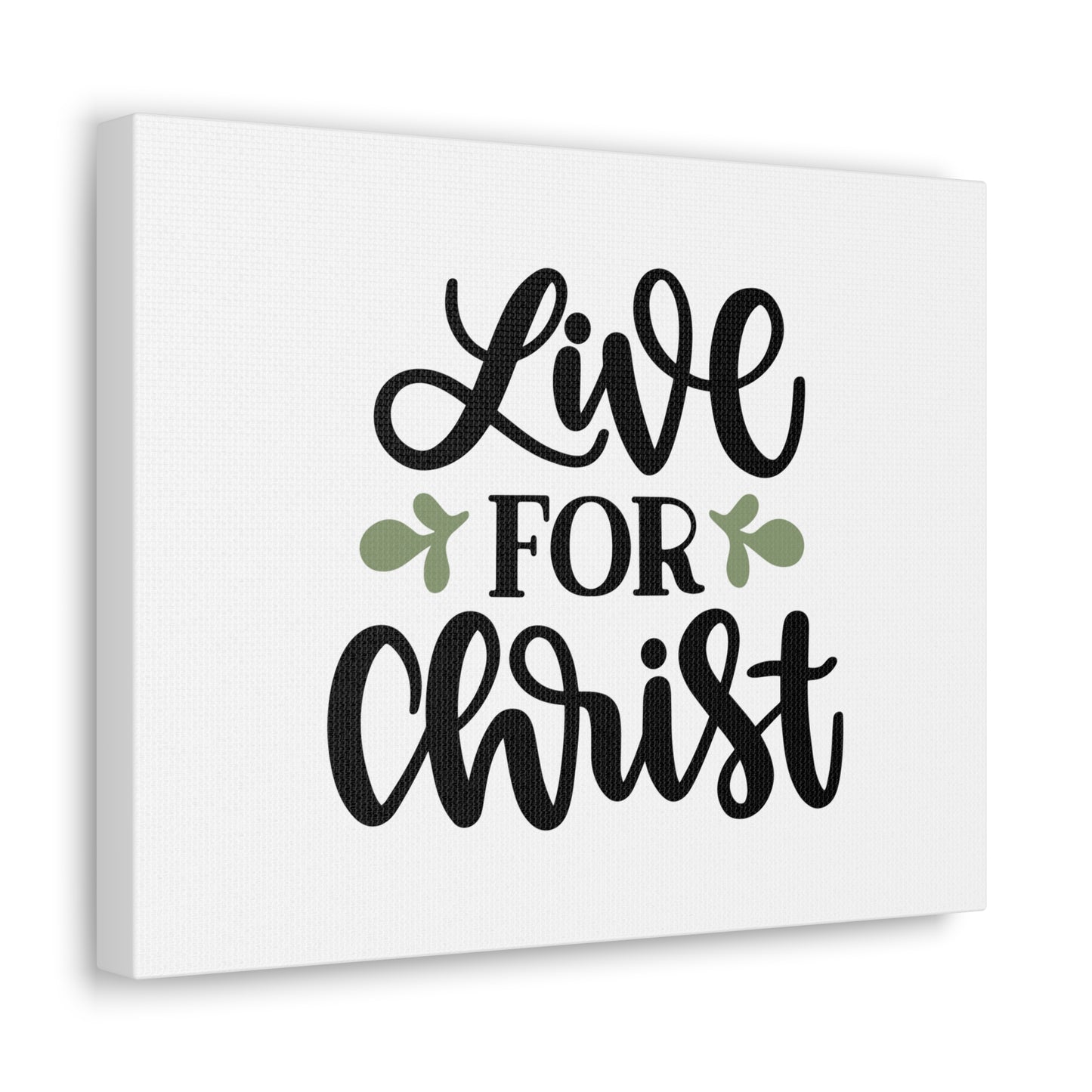 Live For Christ Romans 14:8 Christian Wall Art Bible Verse Print Ready to Hang