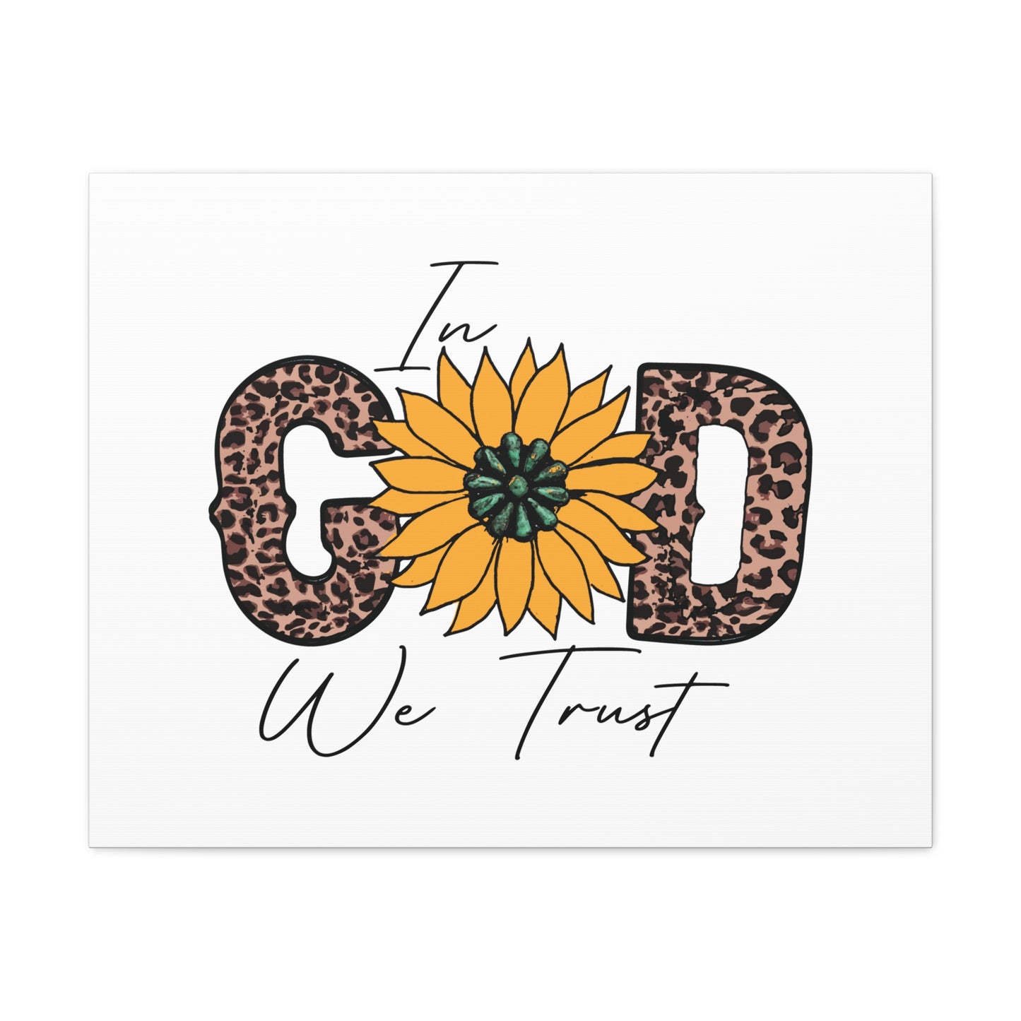 In God Psalm 9:10 Yellow Flower Christian Wall Art Bible Verse Print Ready to Hang