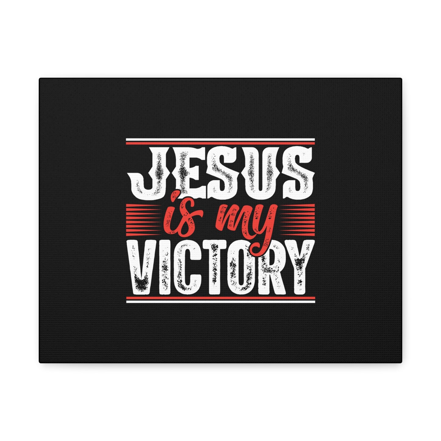 Jesus Is My Victory 1 Corinthians 15:57 Christian Wall Art Bible Verse Print Ready to Hang