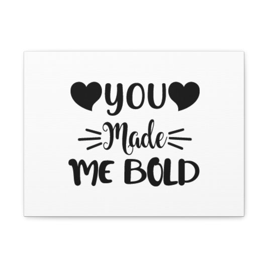 You Made Me Bold Psalms 138:3 Hearts Christian Wall Art Bible Verse Print Ready to Hang