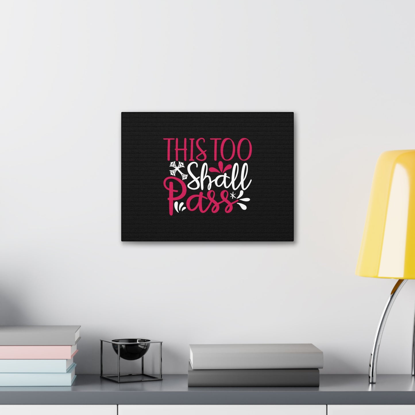 This Too Shall Pass Matthew 24:35 Christian Wall Art Bible Verse Print Ready to Hang