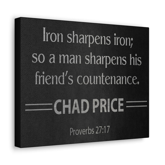 Personalized Proverbs 27:17