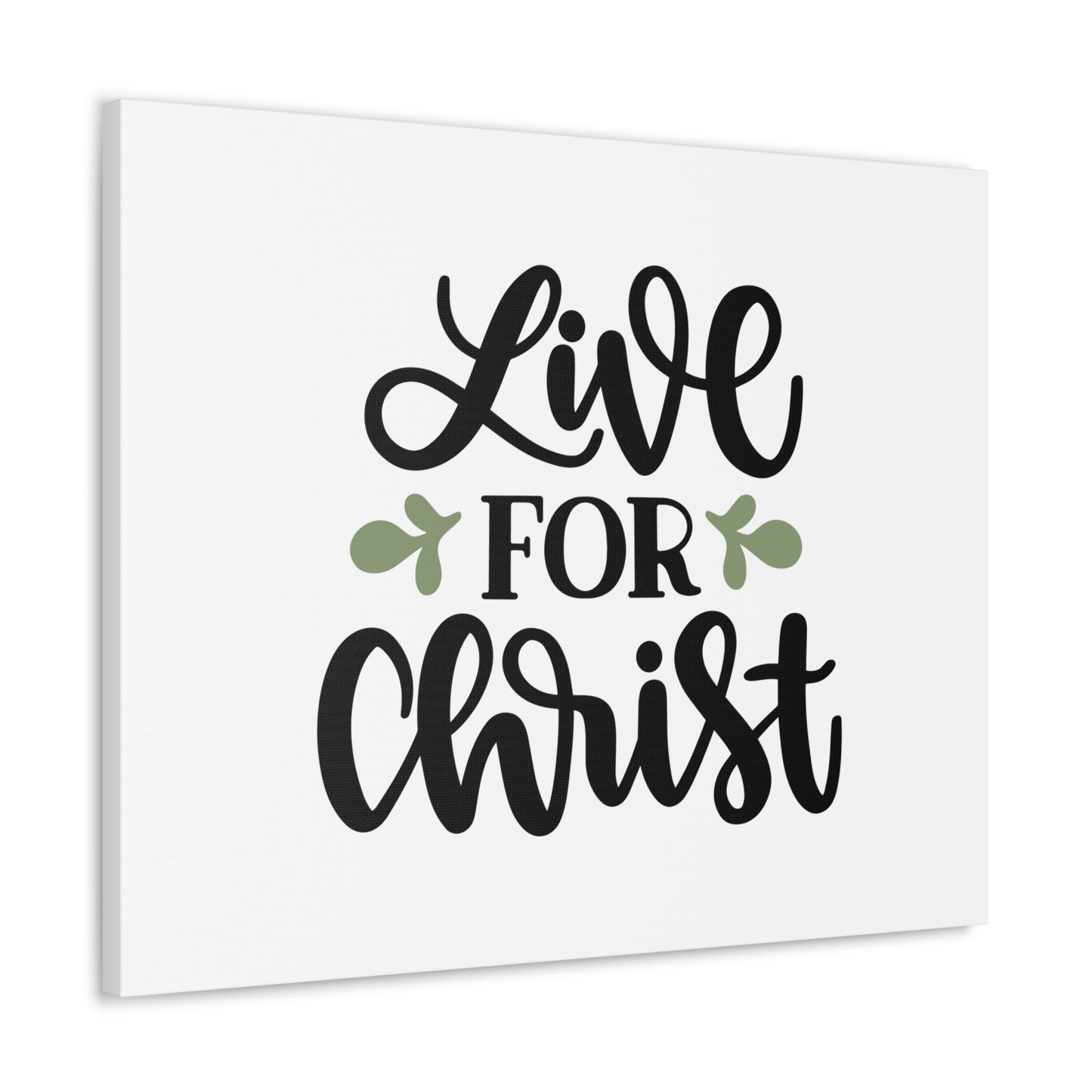 Live For Christ Romans 14:8 Christian Wall Art Bible Verse Print Ready to Hang
