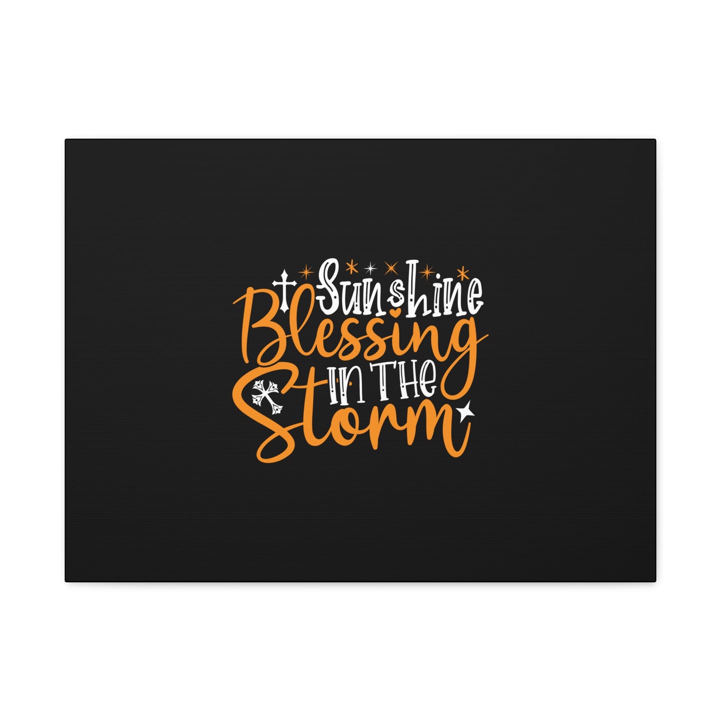 Sunshine Blessing In The Storm Isaiah 4:6 Christian Wall Art Bible Verse Print Ready to Hang