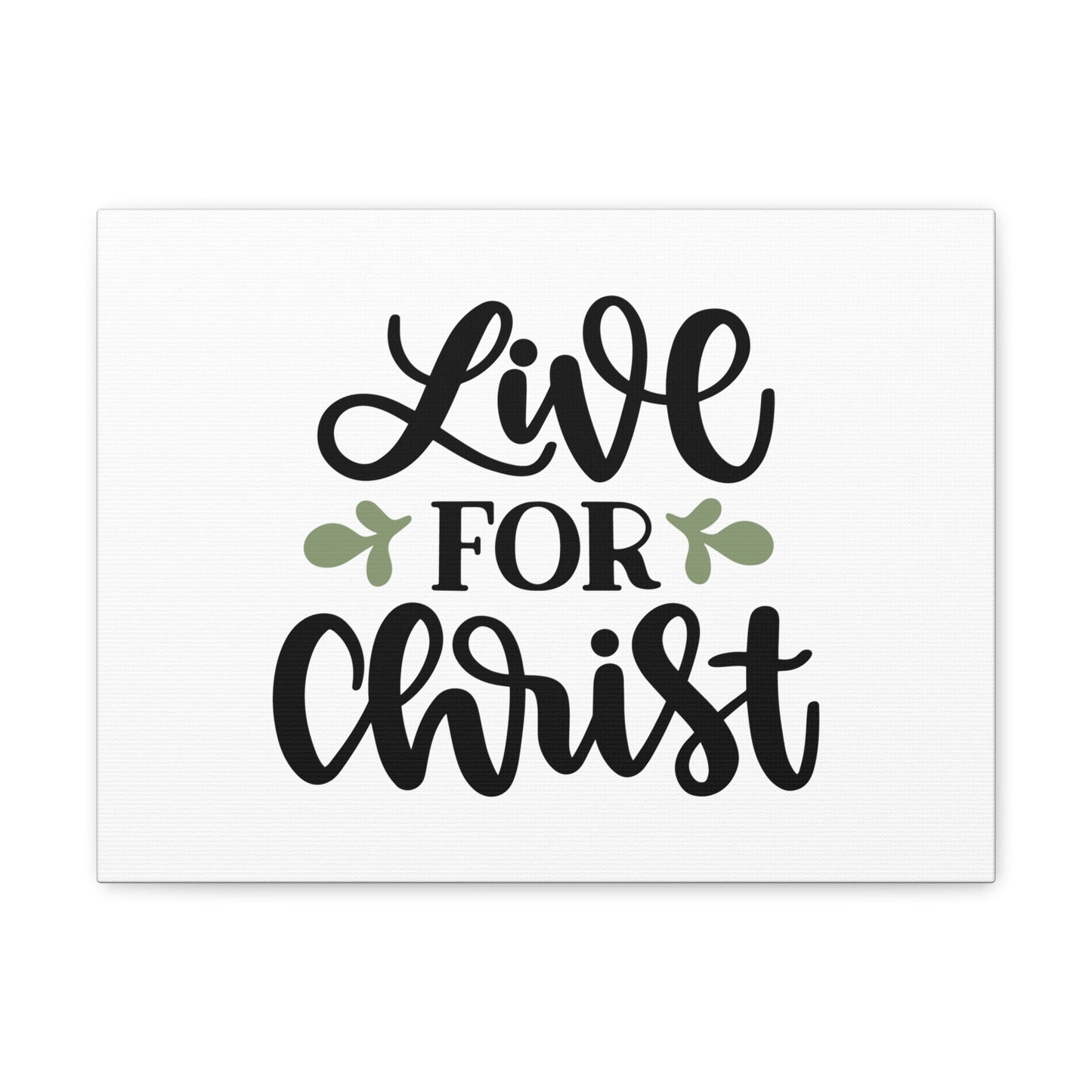 Live For Christ Romans 14:8 Christian Wall Art Bible Verse Print Ready to Hang