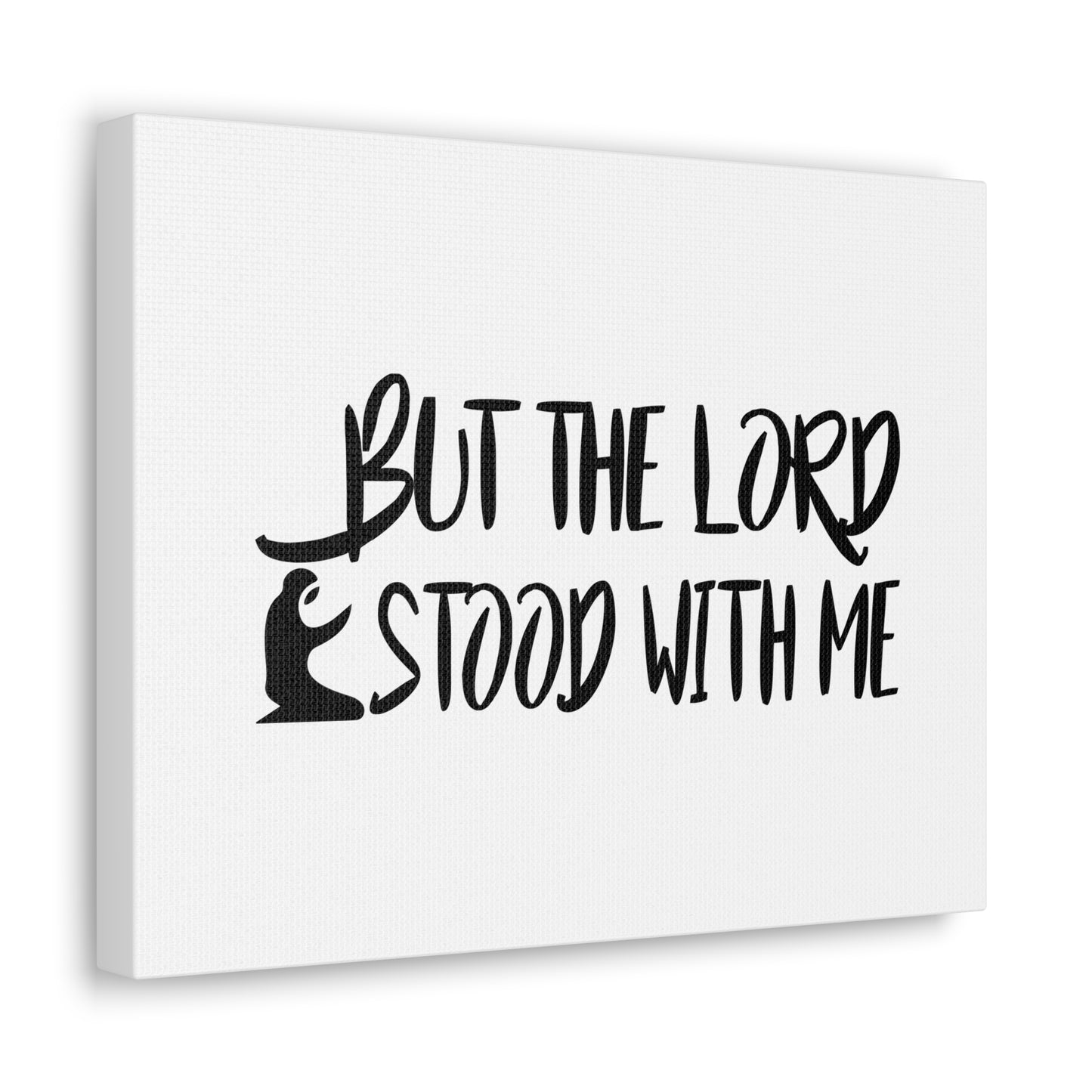 The Lord Stood With Me Isaiah 41:13 Christian Wall Art Bible Verse Print Ready to Hang