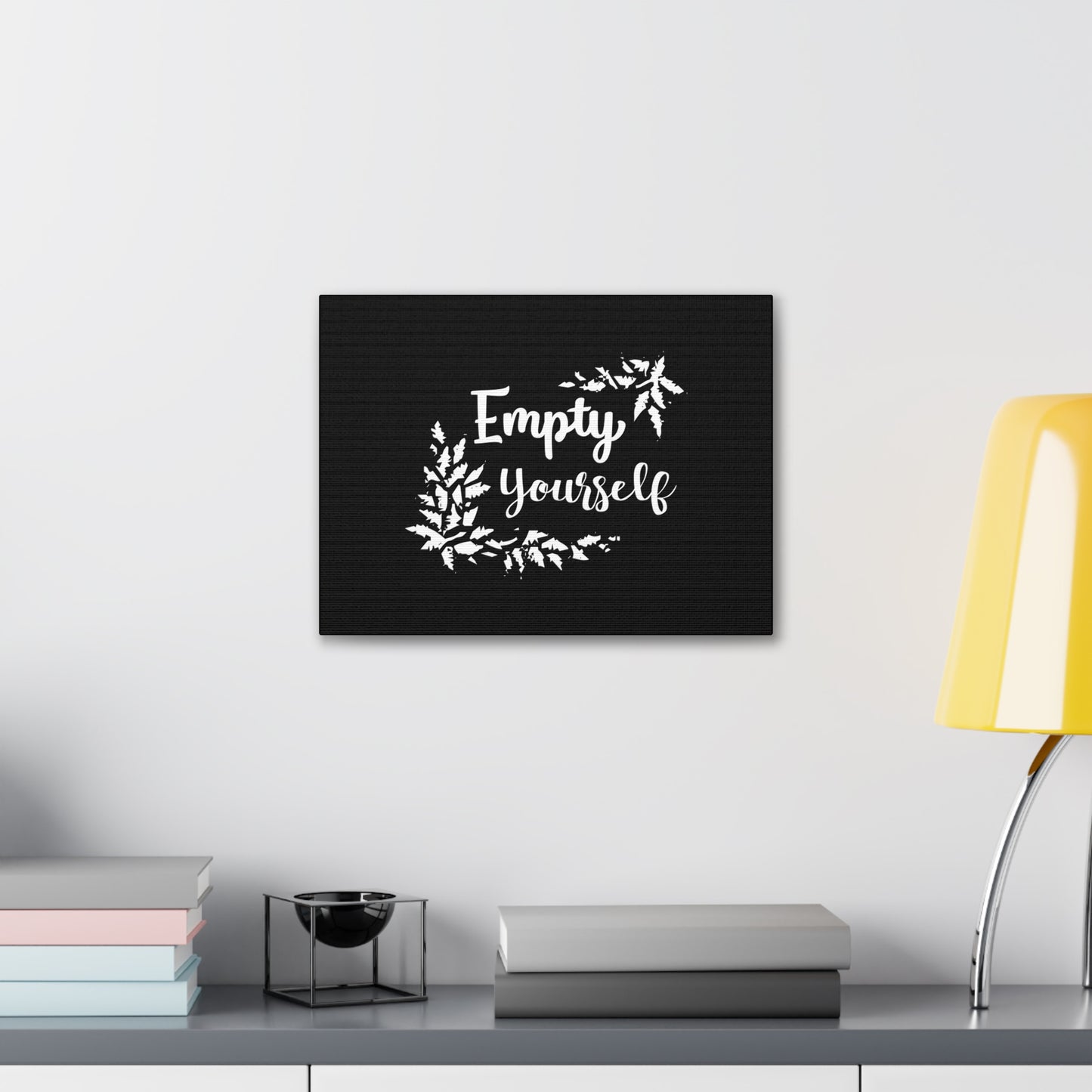 Empty Yourself Matthew 11:28 Christian Wall Art Bible Verse Print Ready to Hang