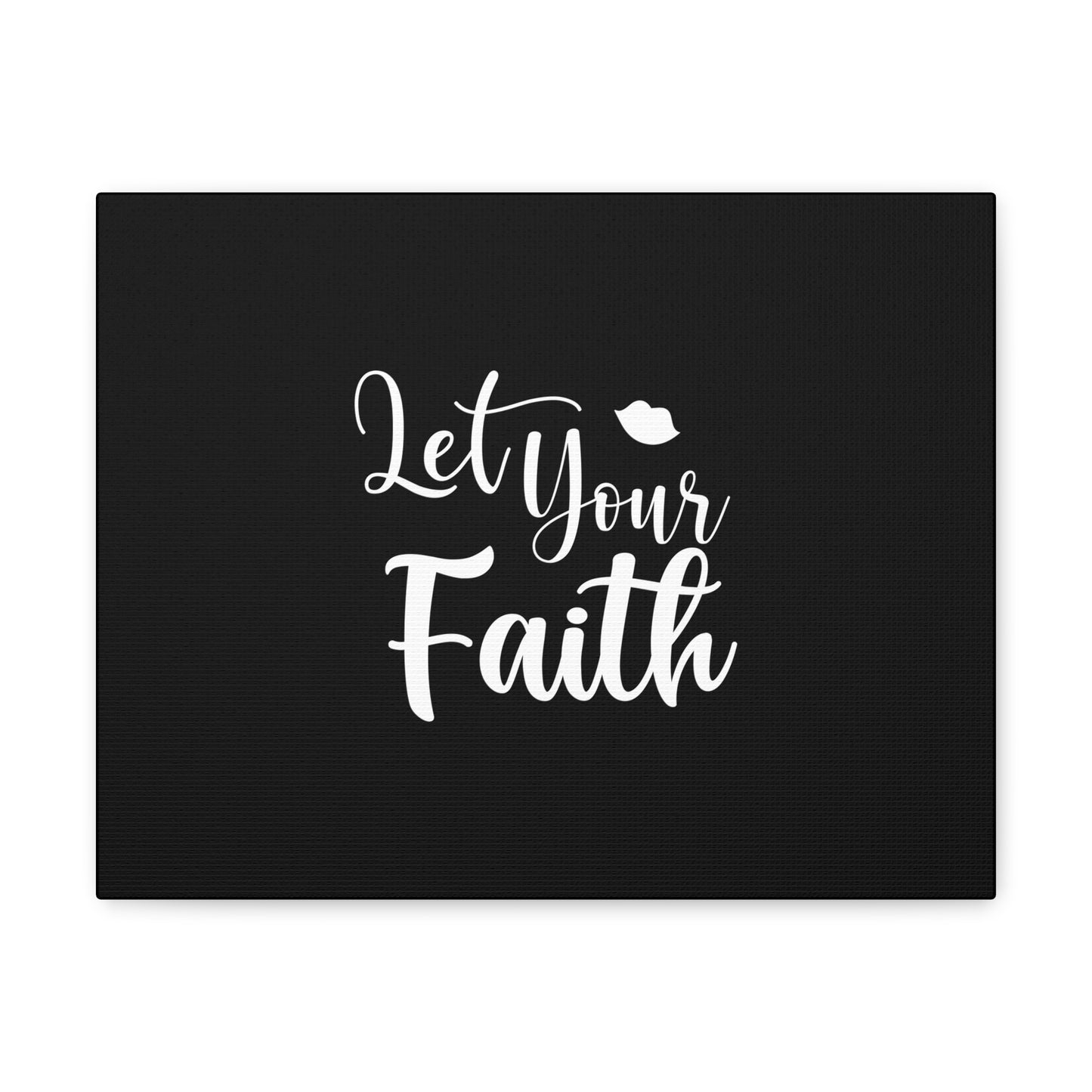 Let Your Faith John 7:38 Christian Wall Art Bible Verse Print Ready to Hang