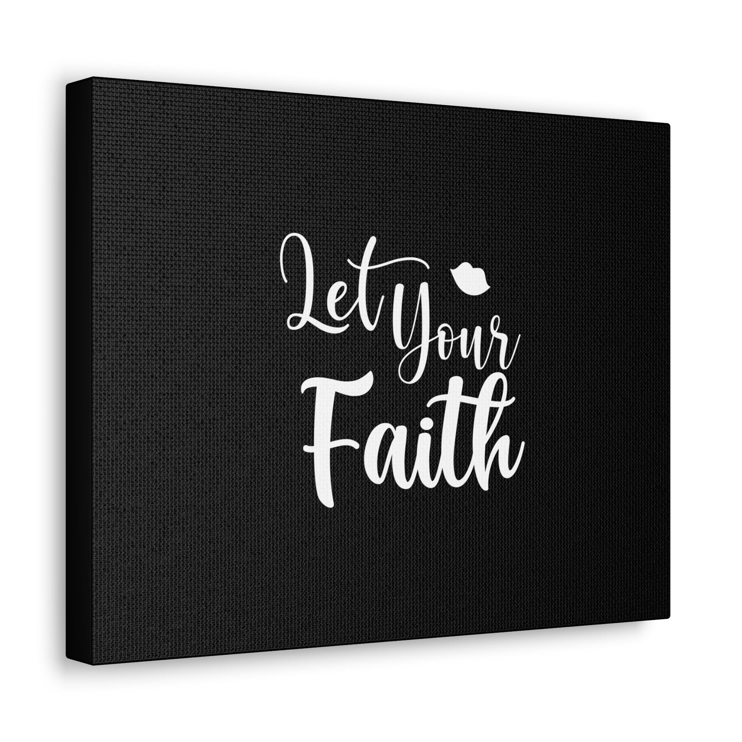 Let Your Faith John 7:38 Christian Wall Art Bible Verse Print Ready to Hang