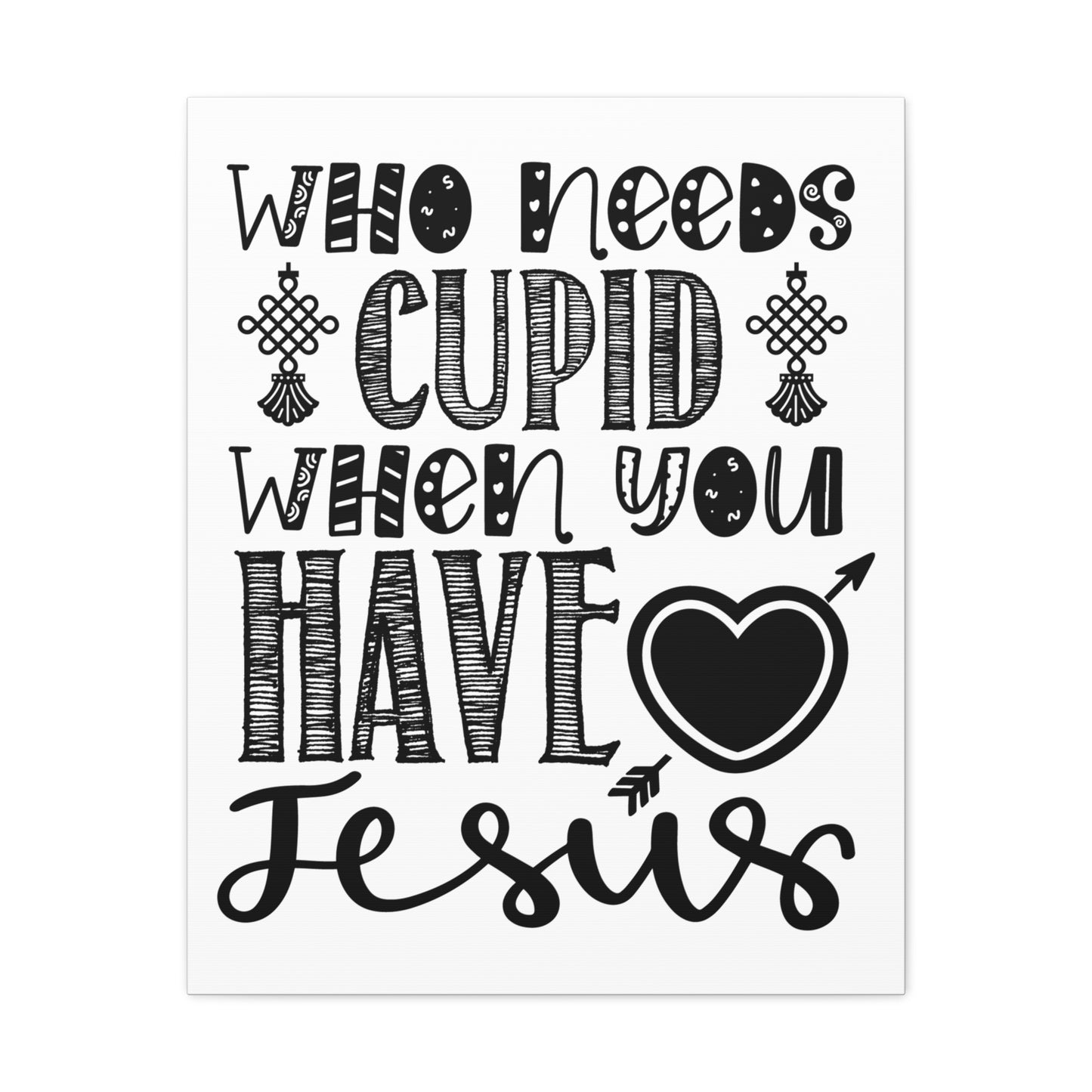 You Have Jesus 1 John 5:13 Christian Wall Art Print Ready to Hang
