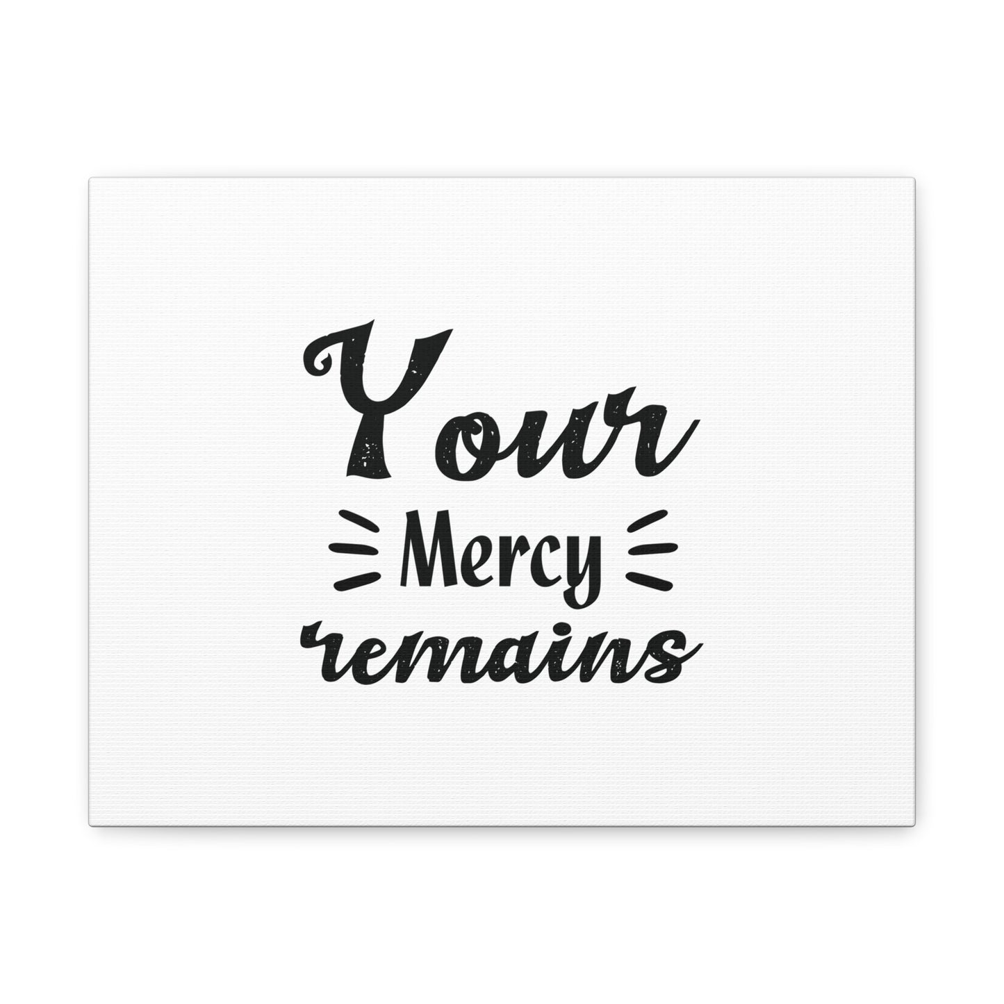 Your Mercy Remains Titus 3:5 Christian Wall Art Bible Verse Print Ready to Hang
