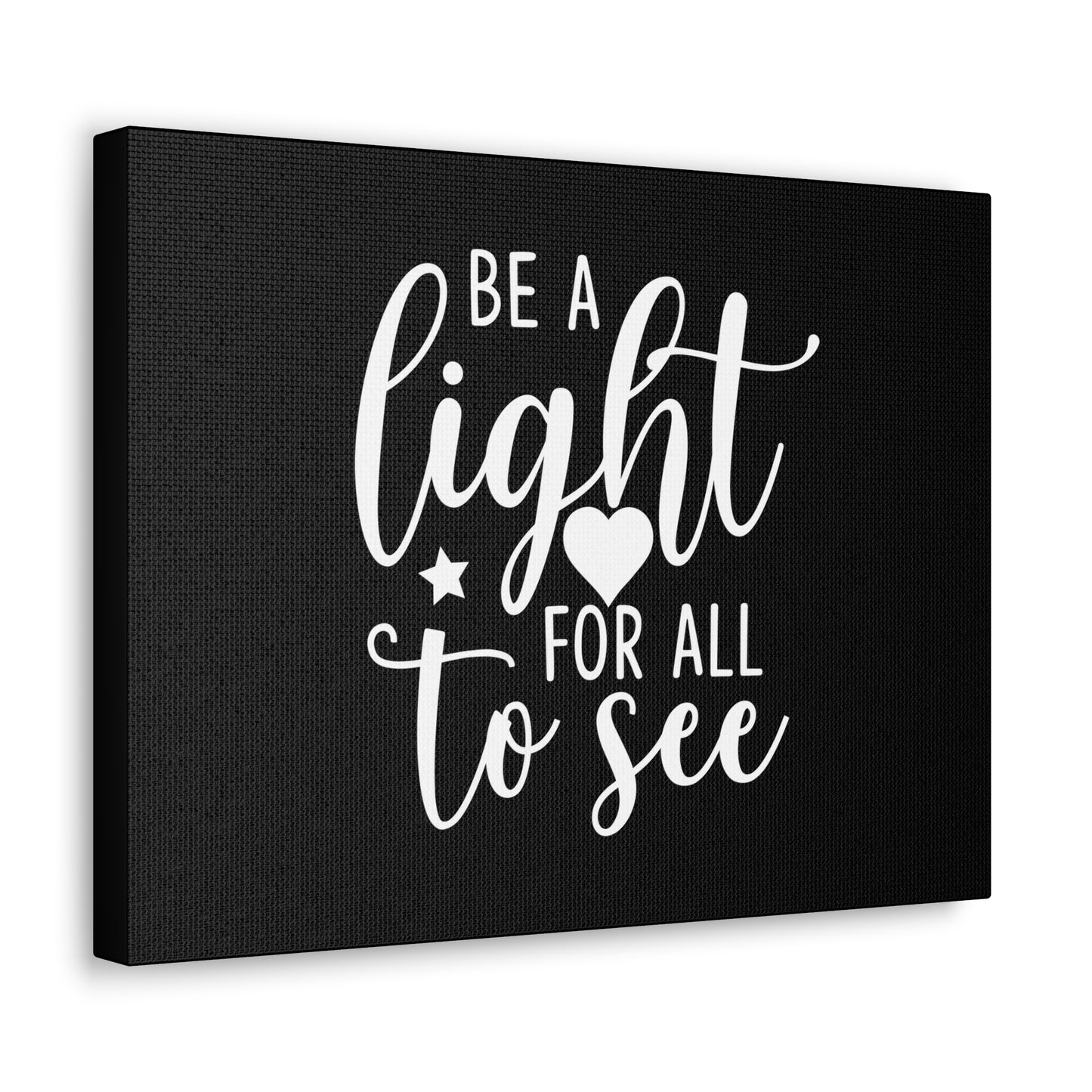 Be A Light For All To See Matthew 5:16 Christian Wall Art Bible Verse Print Ready to Hang
