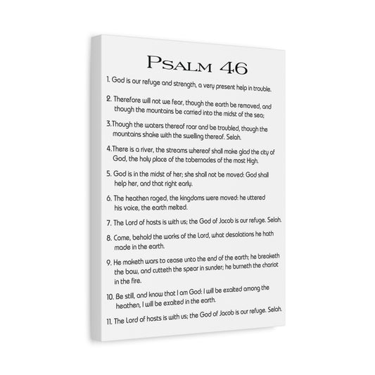 Scripture Walls Lord Reign In Me Psalm 46 Christian Wall Art Print Ready to Hang