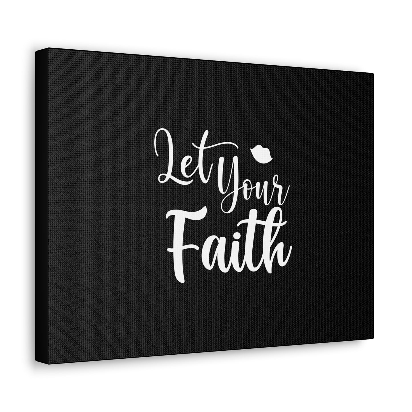 Let Your Faith John 7:38 Christian Wall Art Bible Verse Print Ready to Hang