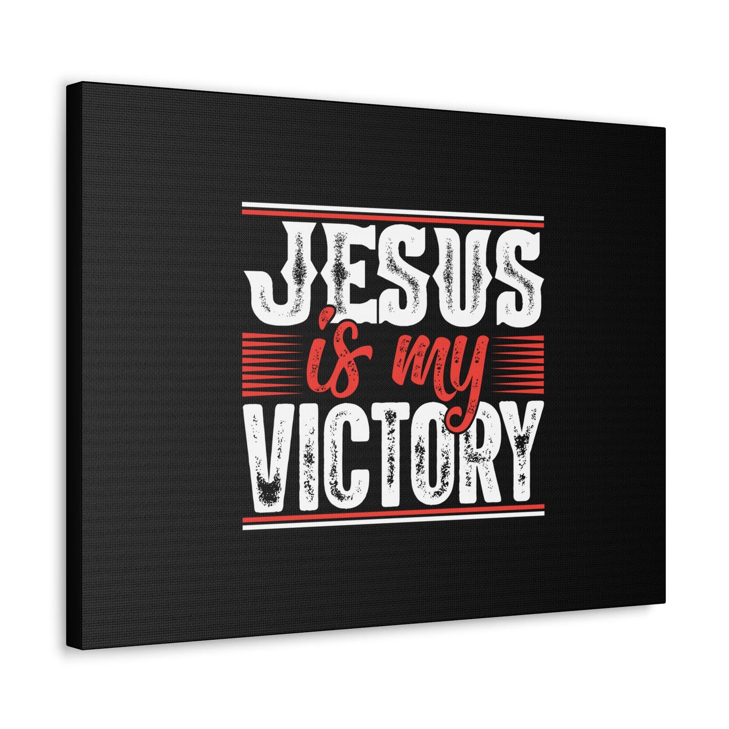 Jesus Is My Victory 1 Corinthians 15:57 Christian Wall Art Bible Verse Print Ready to Hang