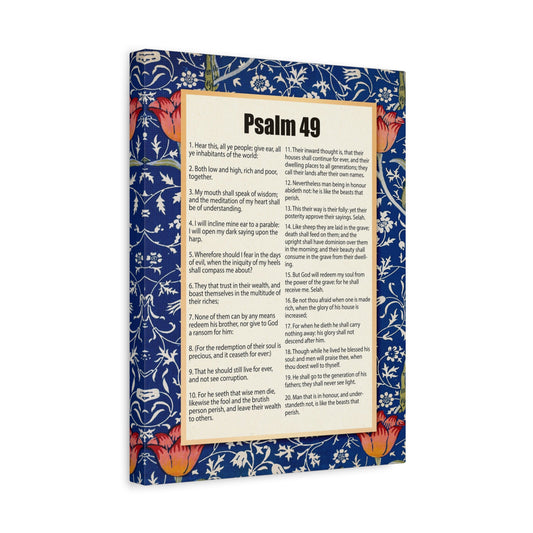 Scripture Walls Riches Will Not Last Psalm 49:17 Christian Wall Art Bible Verse Print Ready to Hang