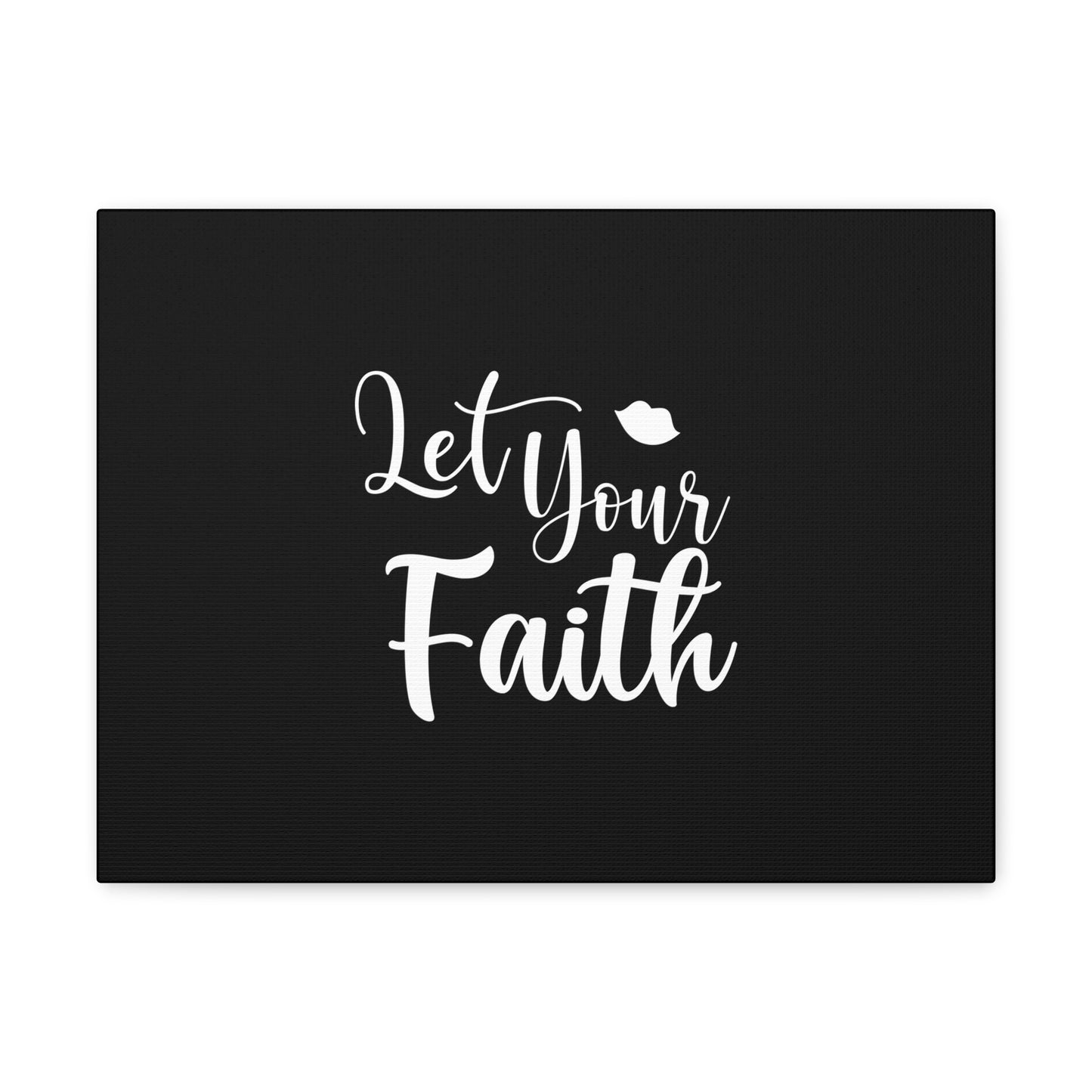 Let Your Faith John 7:38 Christian Wall Art Bible Verse Print Ready to Hang