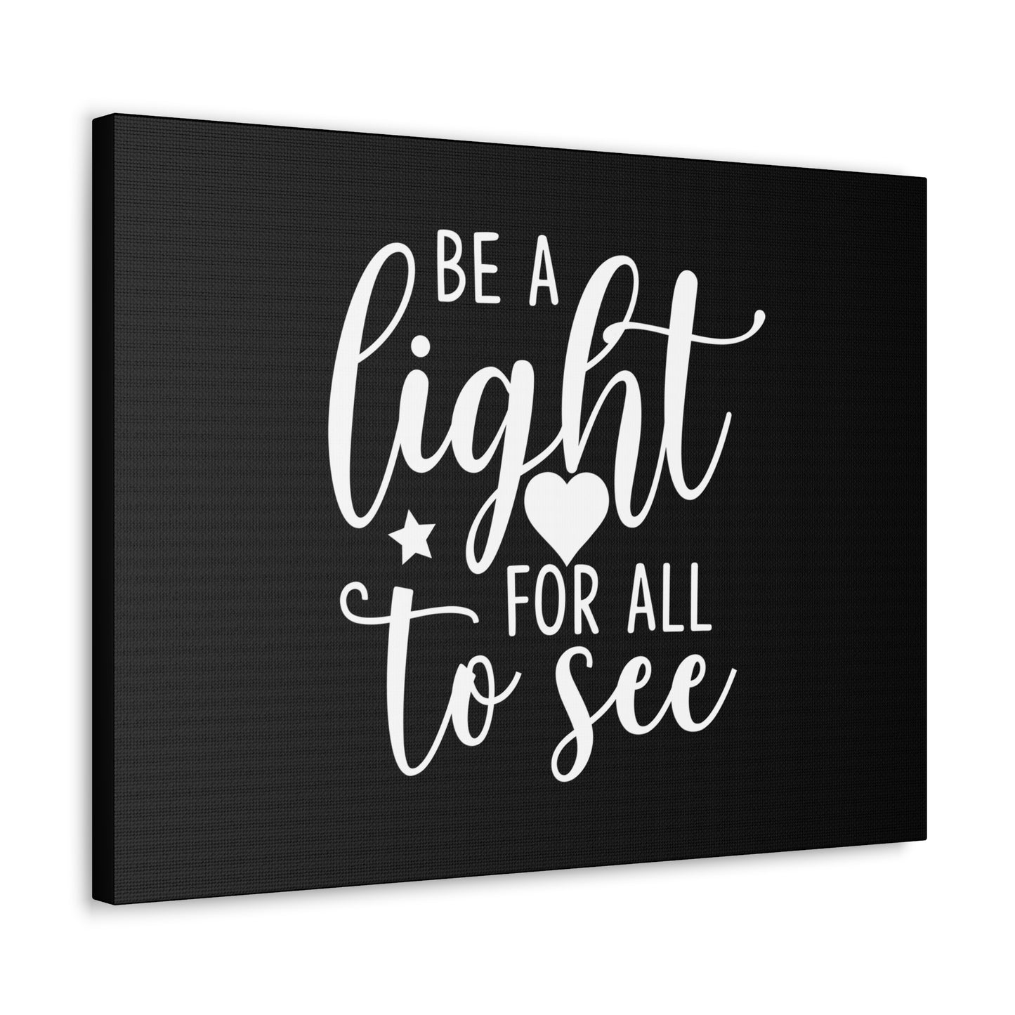 Be A Light For All To See Matthew 5:16 Christian Wall Art Bible Verse Print Ready to Hang