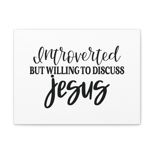 Willing To Discuss Jesus Ephesians 5:2 Christian Wall Art Bible Verse Print Ready to Hang
