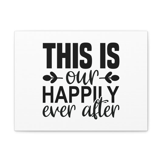 This Is Our Happily Ever 2 Timothy 4:7 After Christian Wall Art Bible Verse Print Ready to Hang