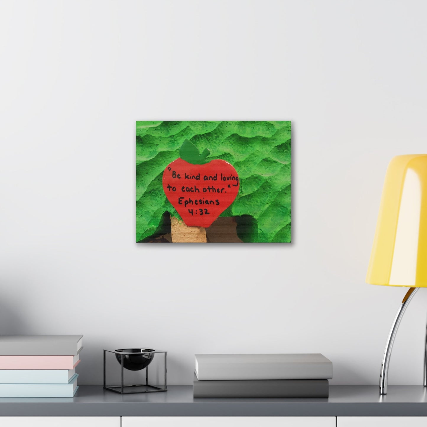 Scripture Walls Be Kind Ephesians 4:32 Bible Verse Canvas Christian Wall Art Ready to Hang-Express Your Love Gifts