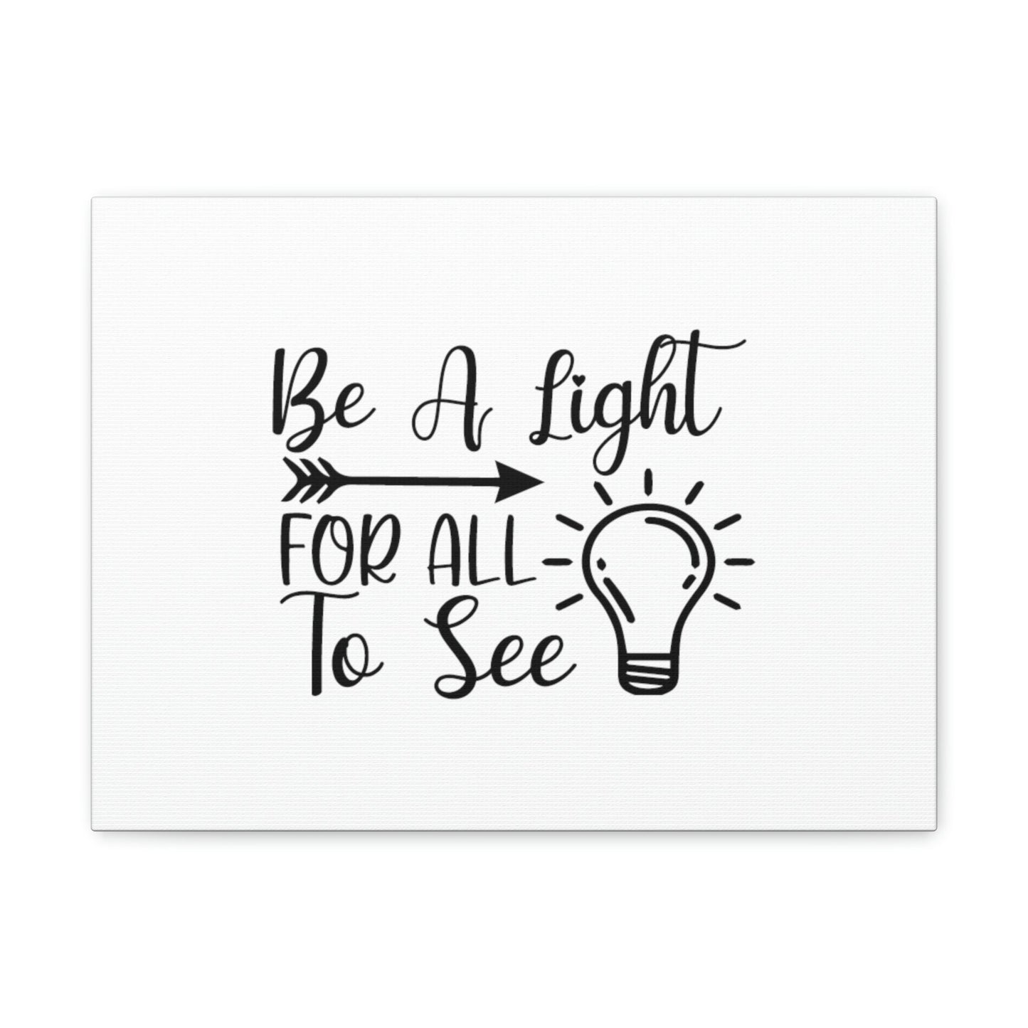 Be A Light For All To See John 8:12 Arrow Christian Wall Art Bible Verse Print Ready to Hang Unframed-Express Your Love Gifts