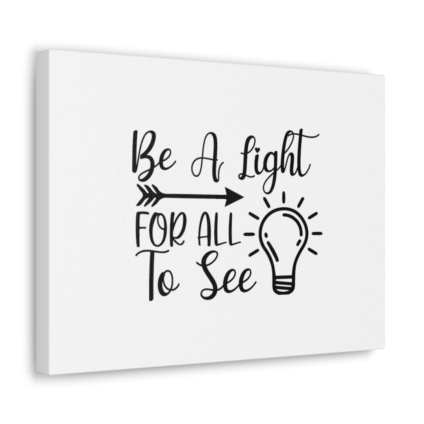 Be A Light For All To See John 8:12 Arrow Christian Wall Art Bible Verse Print Ready to Hang Unframed-Express Your Love Gifts
