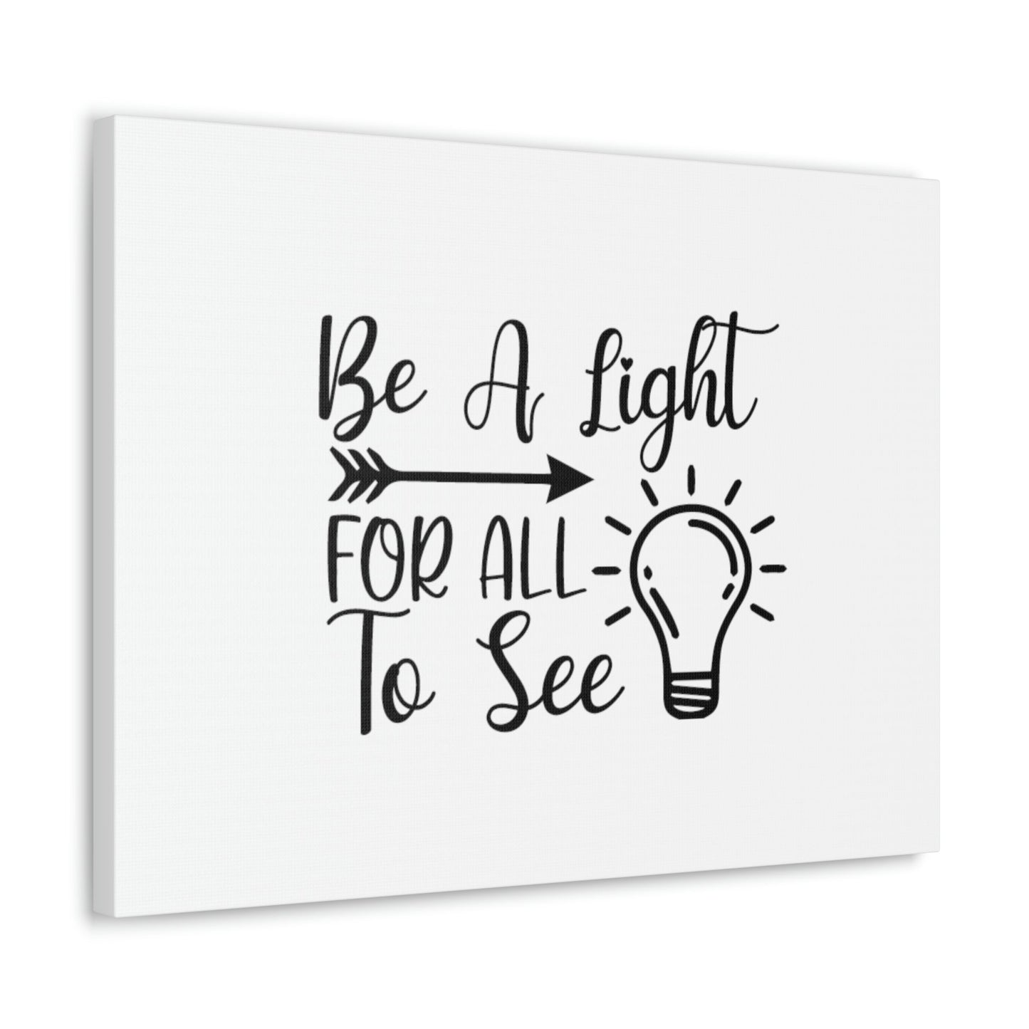 Be A Light For All To See John 8:12 Arrow Christian Wall Art Bible Verse Print Ready to Hang Unframed-Express Your Love Gifts