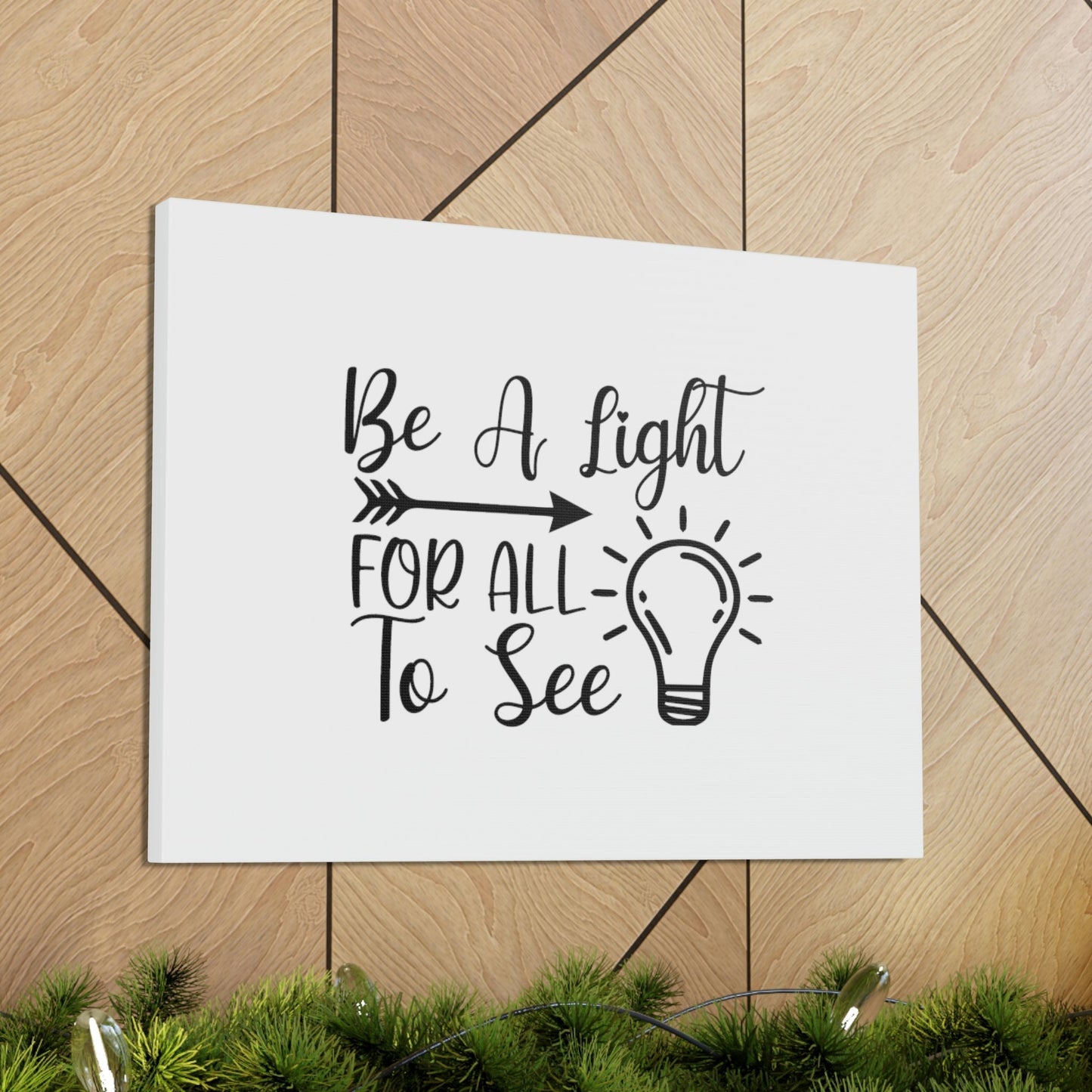 Be A Light For All To See John 8:12 Arrow Christian Wall Art Bible Verse Print Ready to Hang Unframed-Express Your Love Gifts