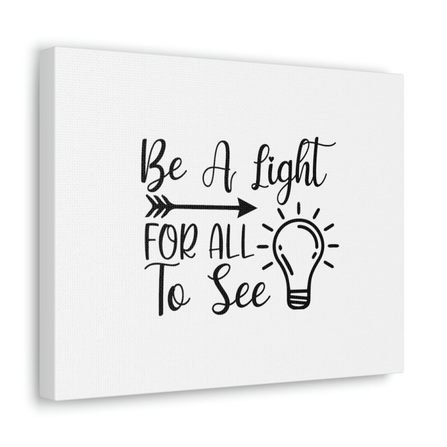Be A Light For All To See John 8:12 Arrow Christian Wall Art Bible Verse Print Ready to Hang Unframed-Express Your Love Gifts