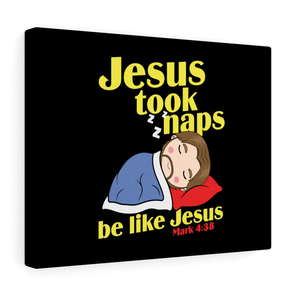 Be Like Jesus Mark 4:38 Bible Verse Canvas Christian Wall Art Ready to Hang Unframed-Express Your Love Gifts